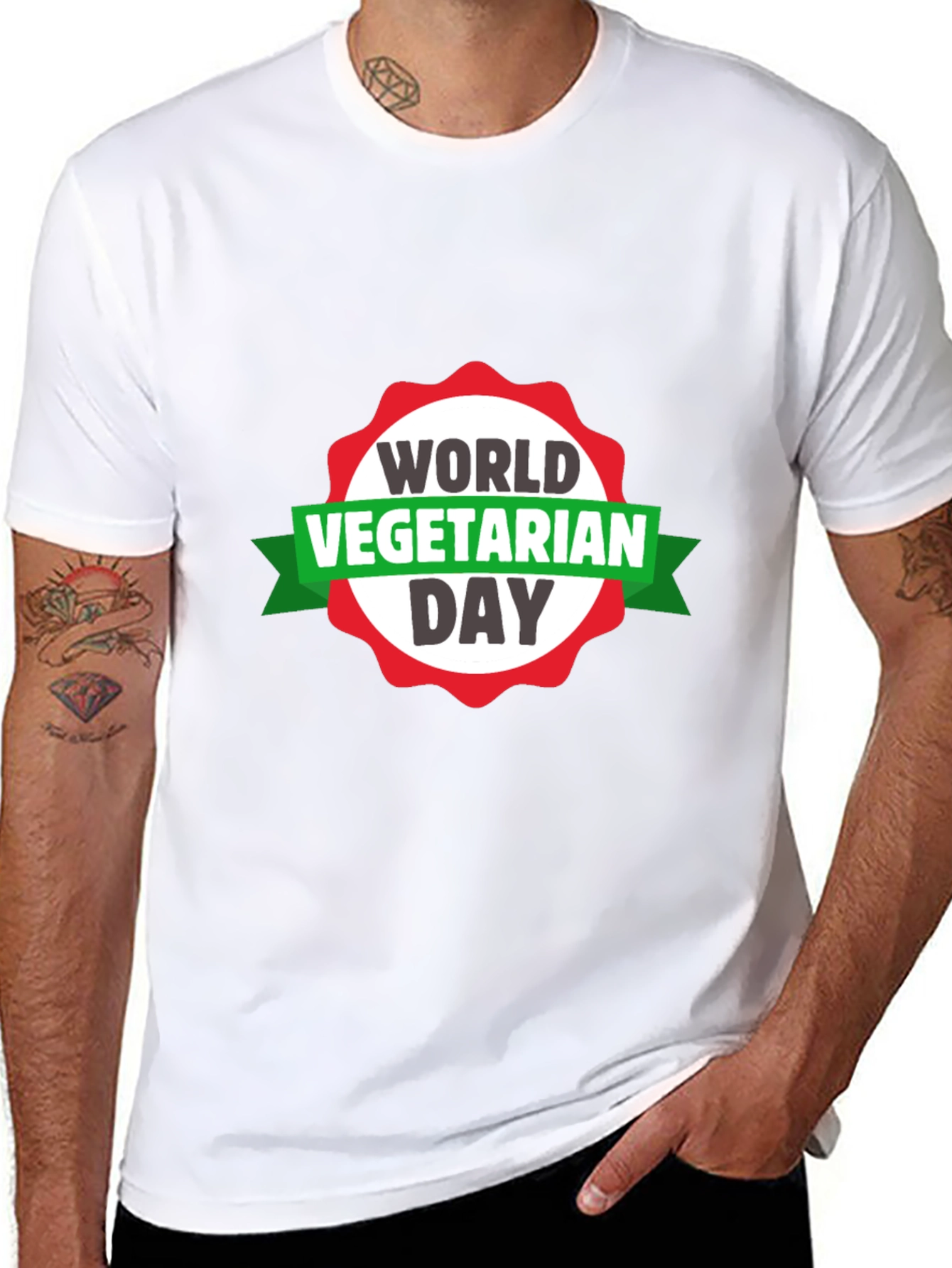World Vegetarian Day Graphic T-Shirt