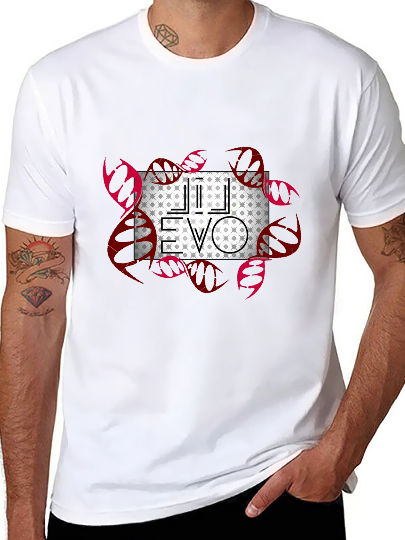 Jiu Evo Graphic Black T-Shirt