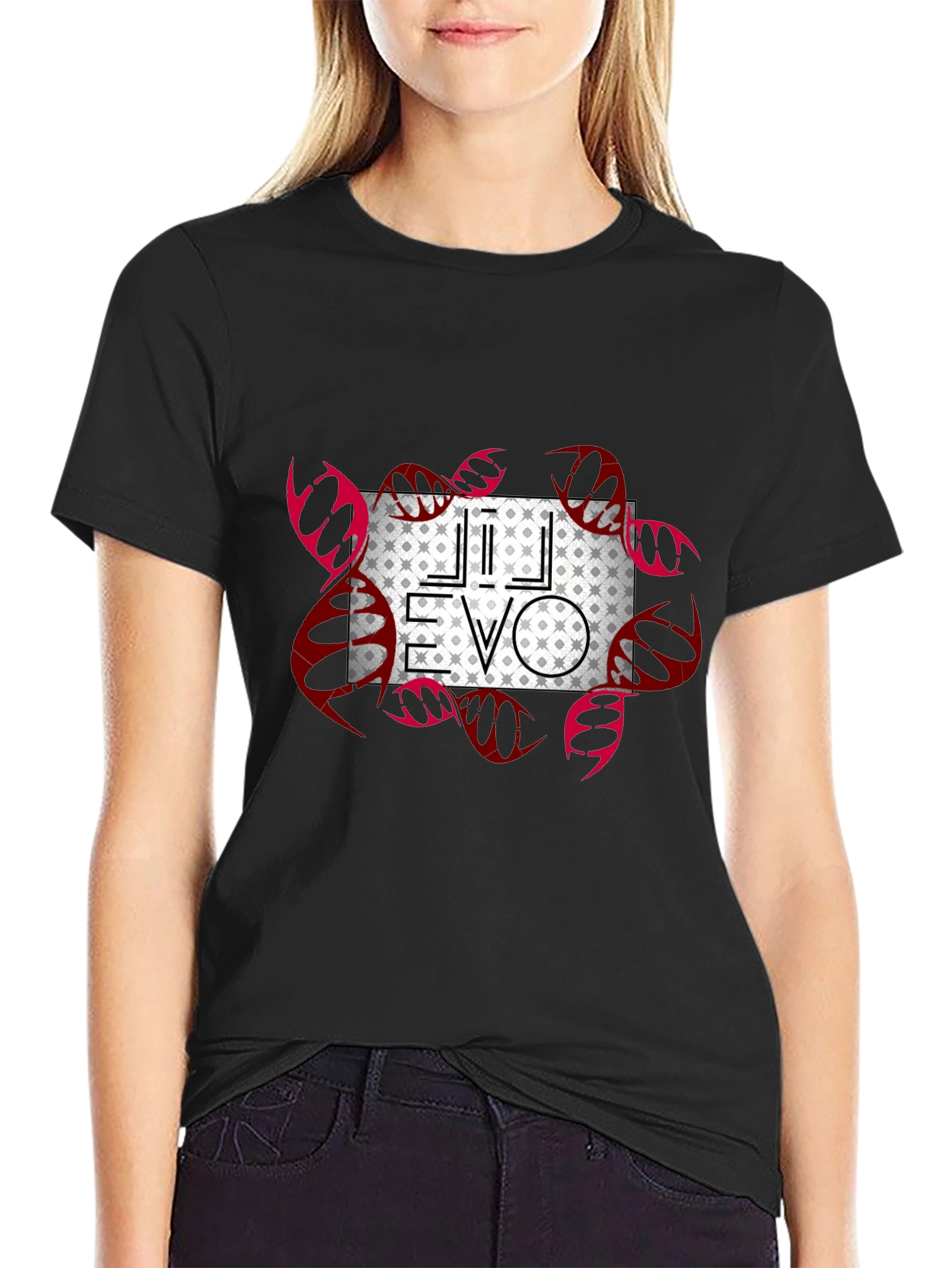 Jiu Evo Graphic Black T-Shirt