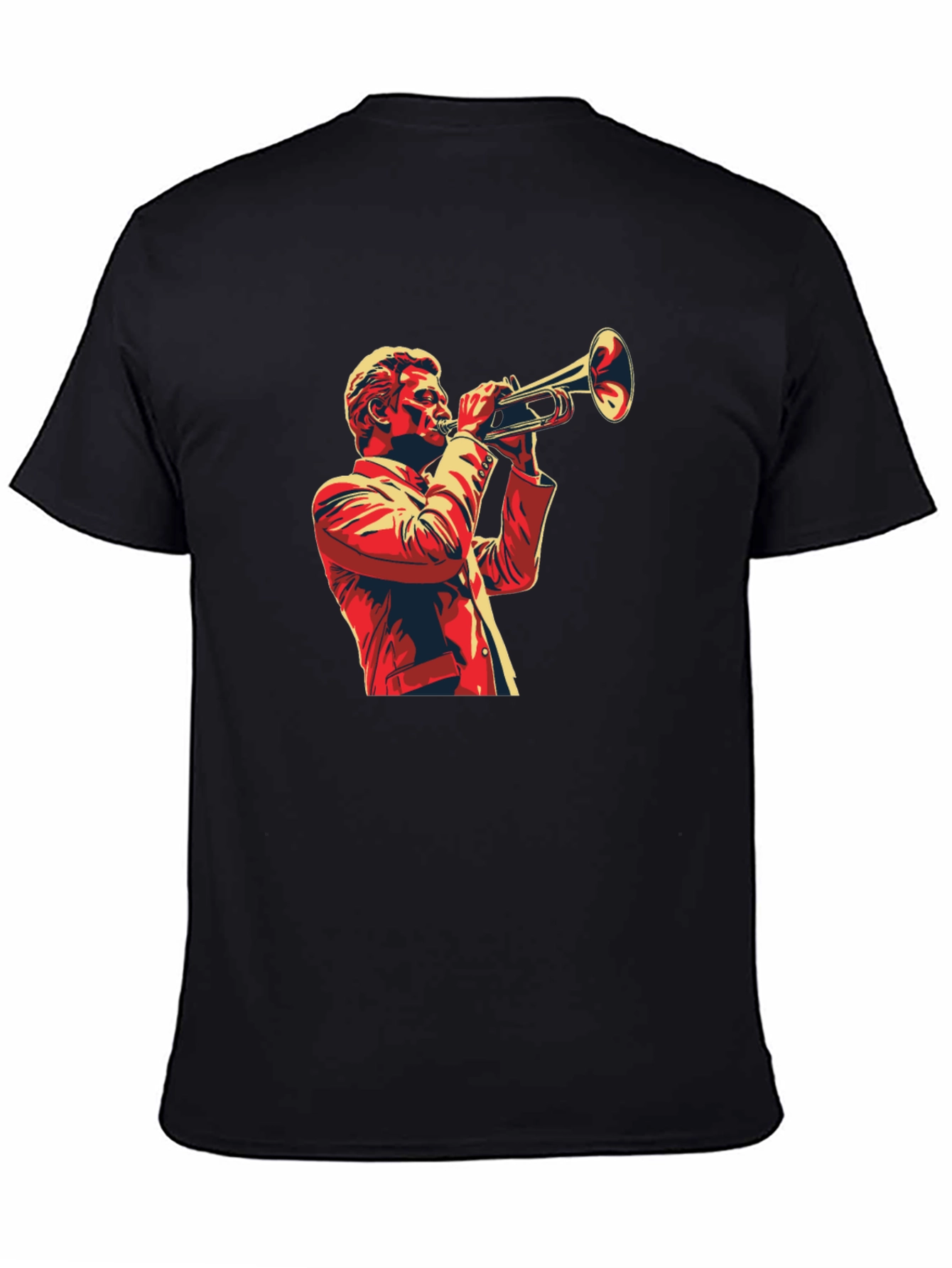 Jazz Trumpet Player Graphic T-Shirt