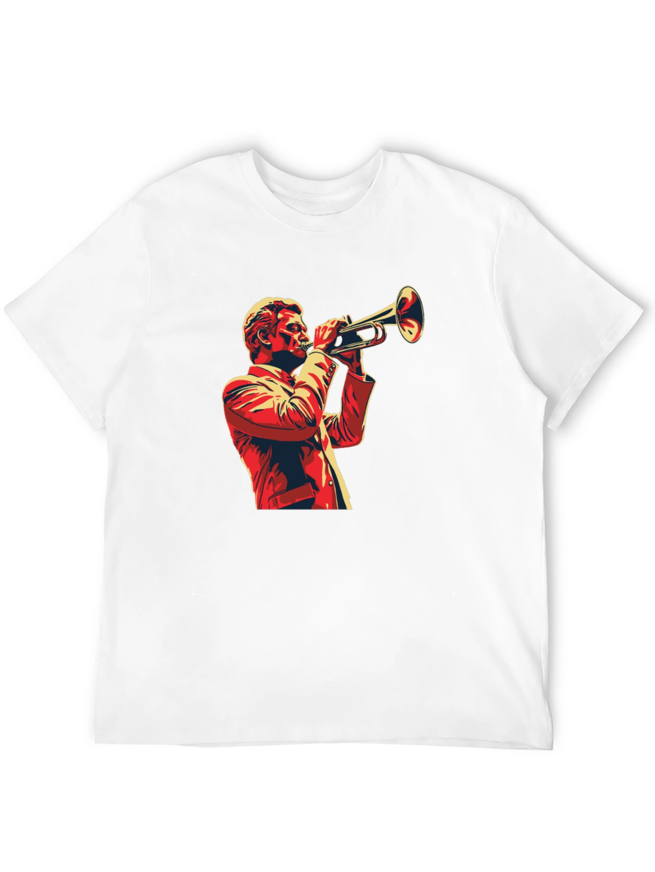 Jazz Trumpet Player Graphic T-Shirt