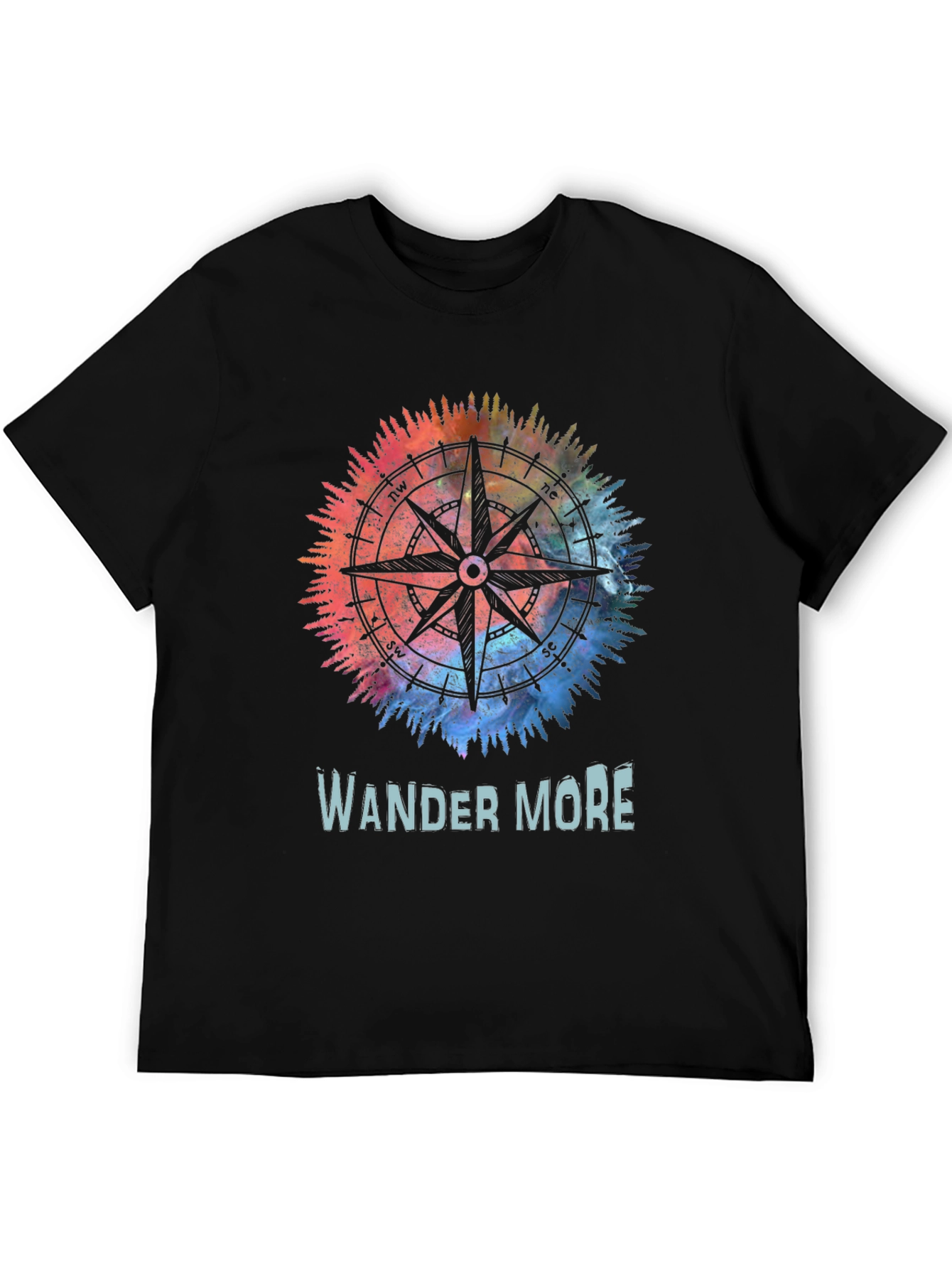 Wander More Compass Graphic Tee