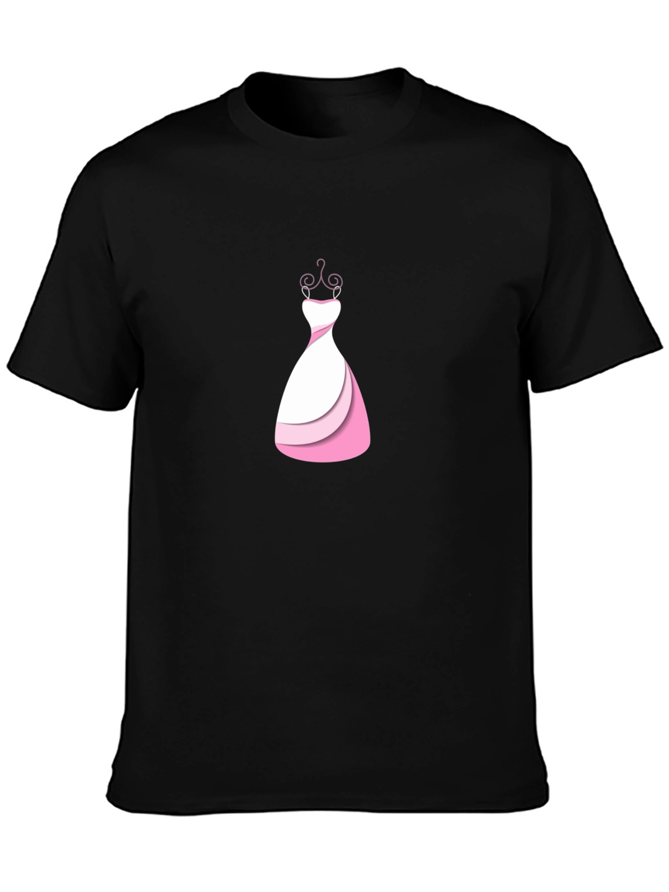 Elegant Dress Graphic Tee - Stylish & Unique