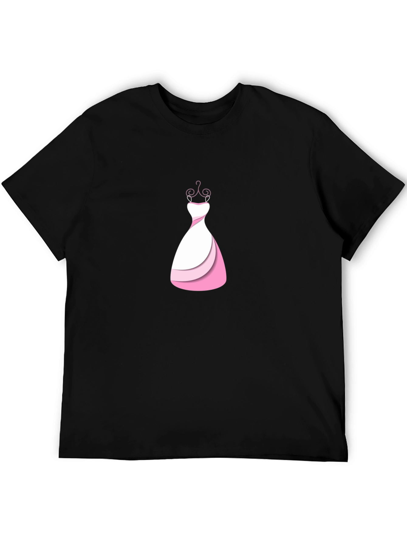 Elegant Dress Graphic Tee - Stylish & Unique