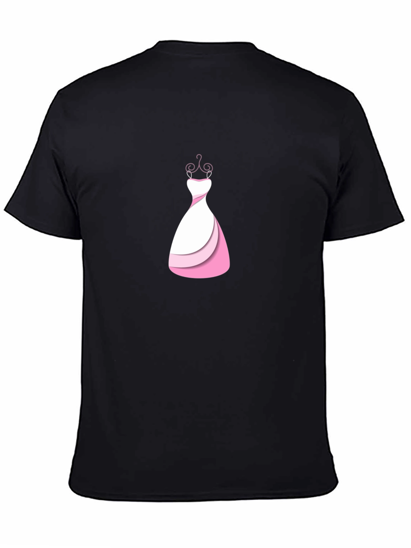 Elegant Dress Graphic Tee - Stylish & Unique