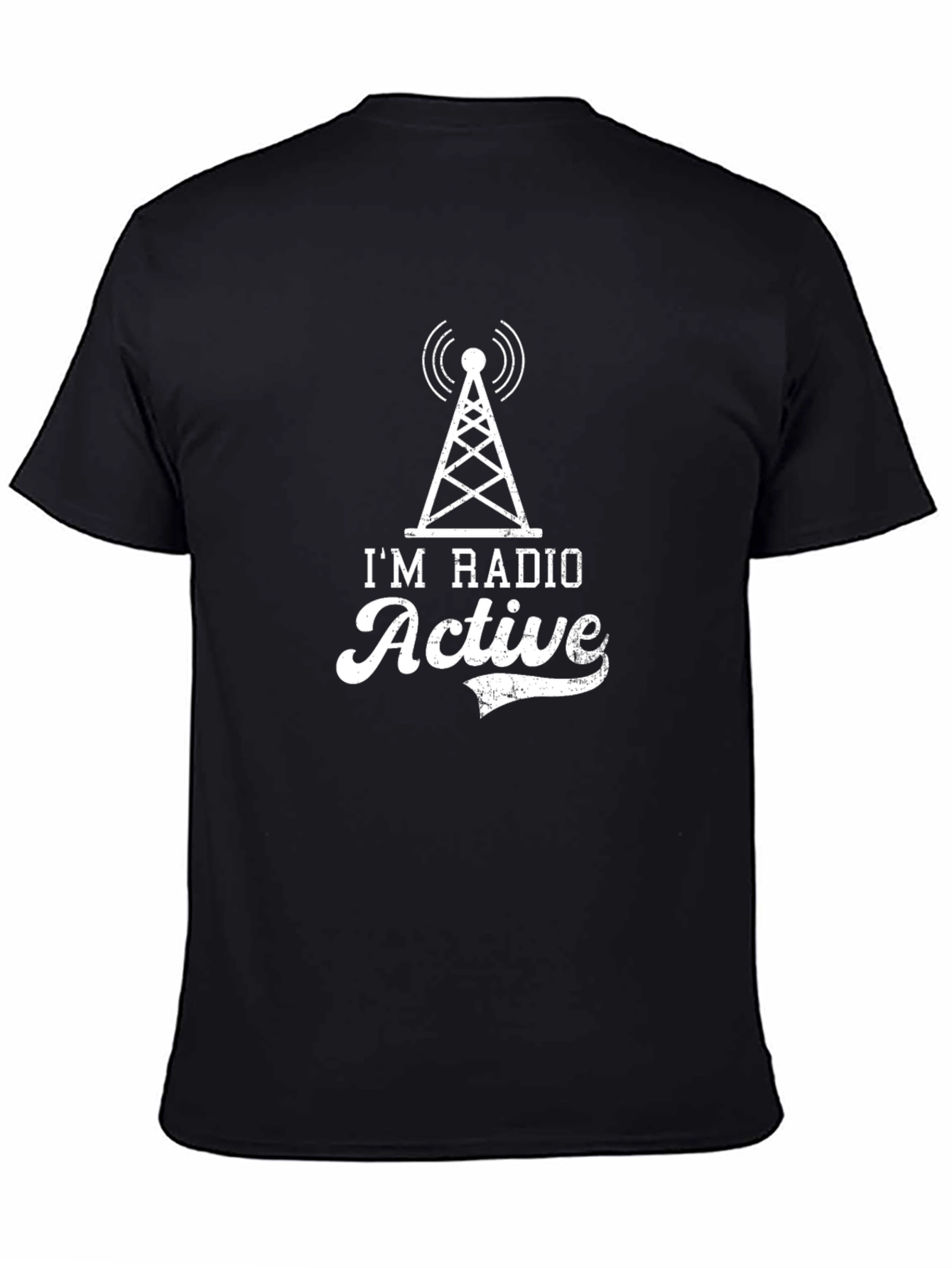 Radio Active Graphic Tee - Black