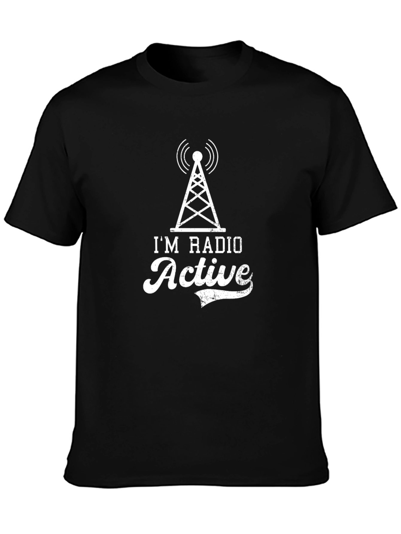 Radio Active Graphic Tee - Black