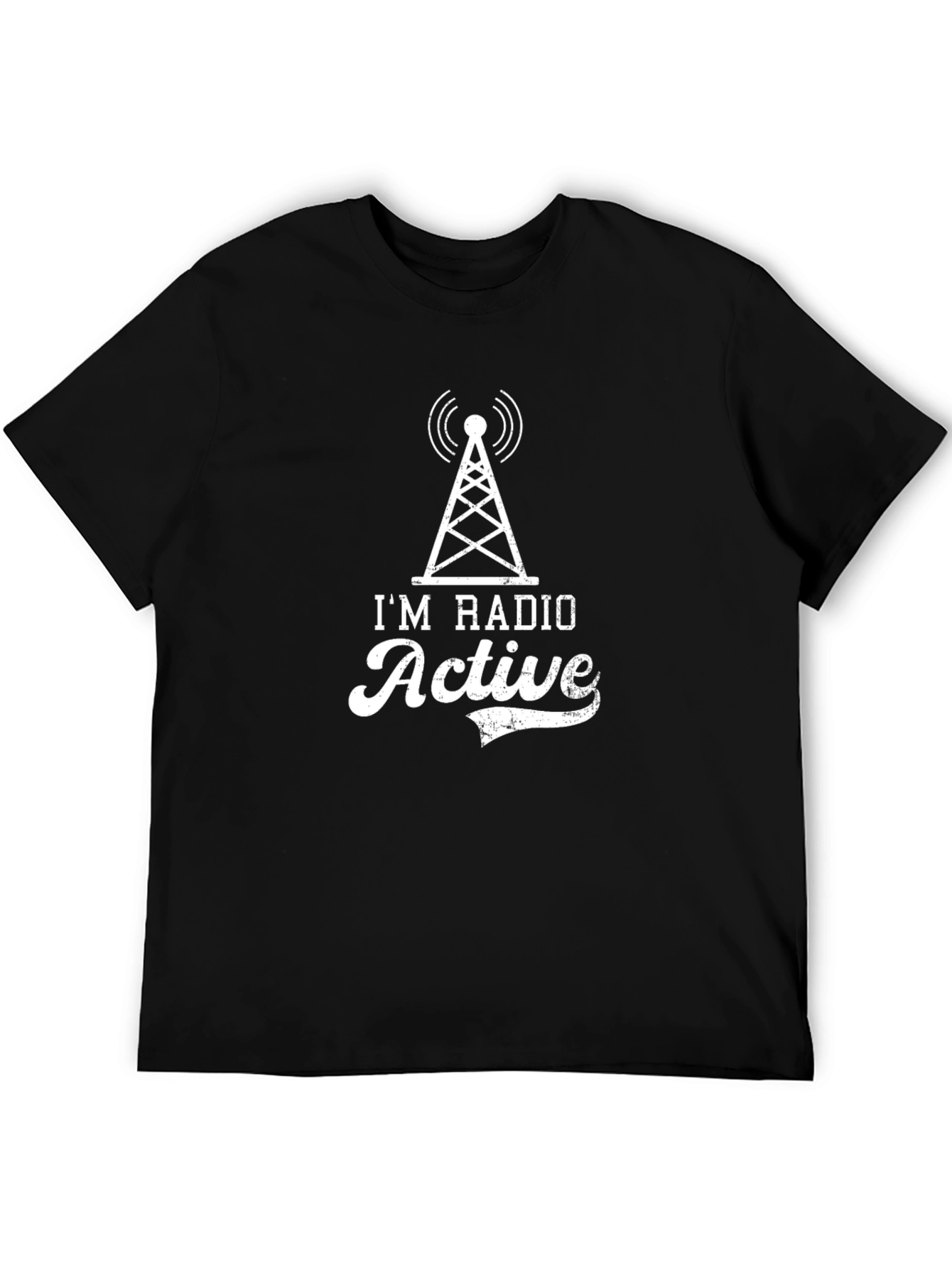 Radio Active Graphic Tee - Black