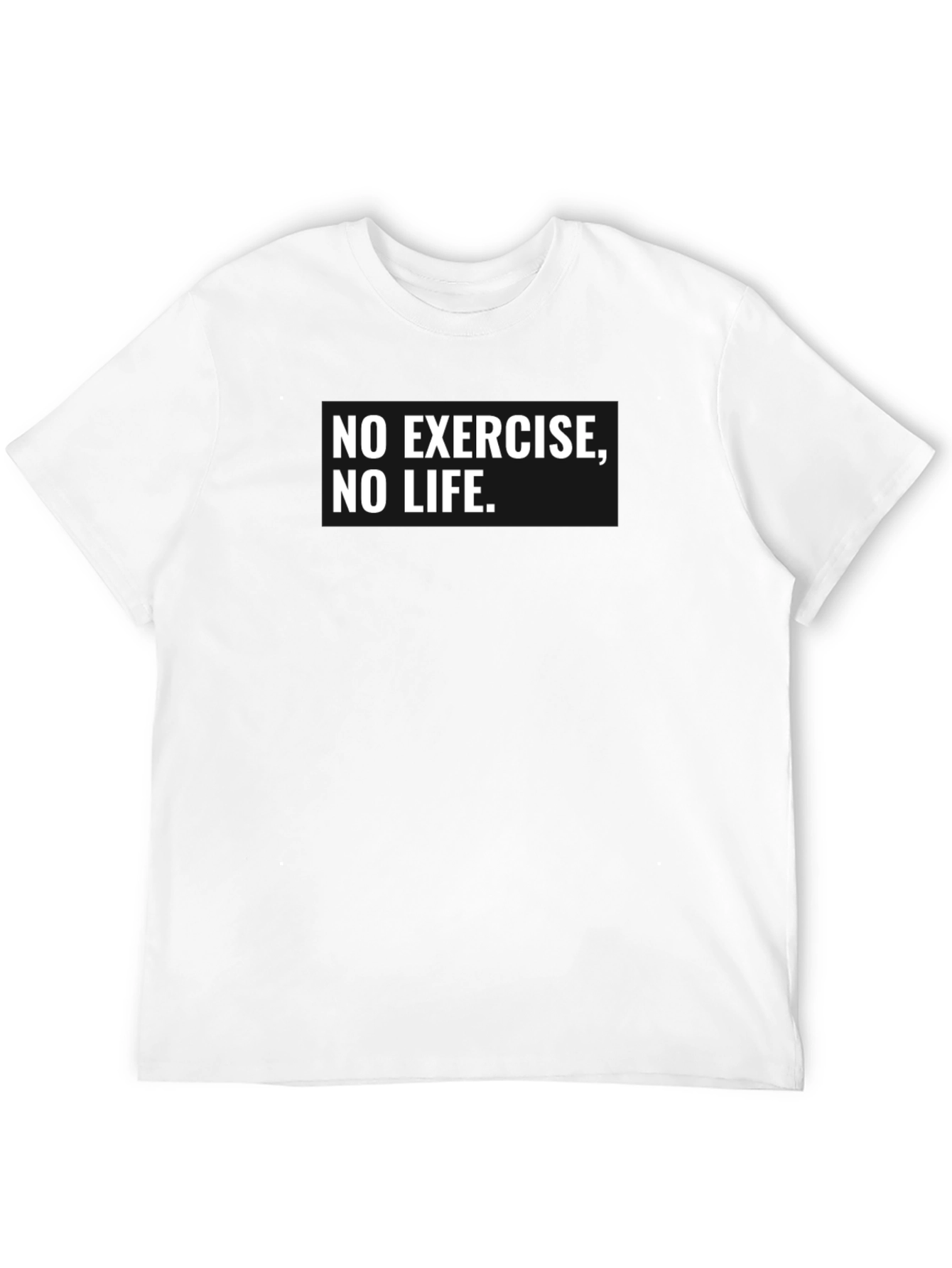 No Exercise No Life Graphic Tee