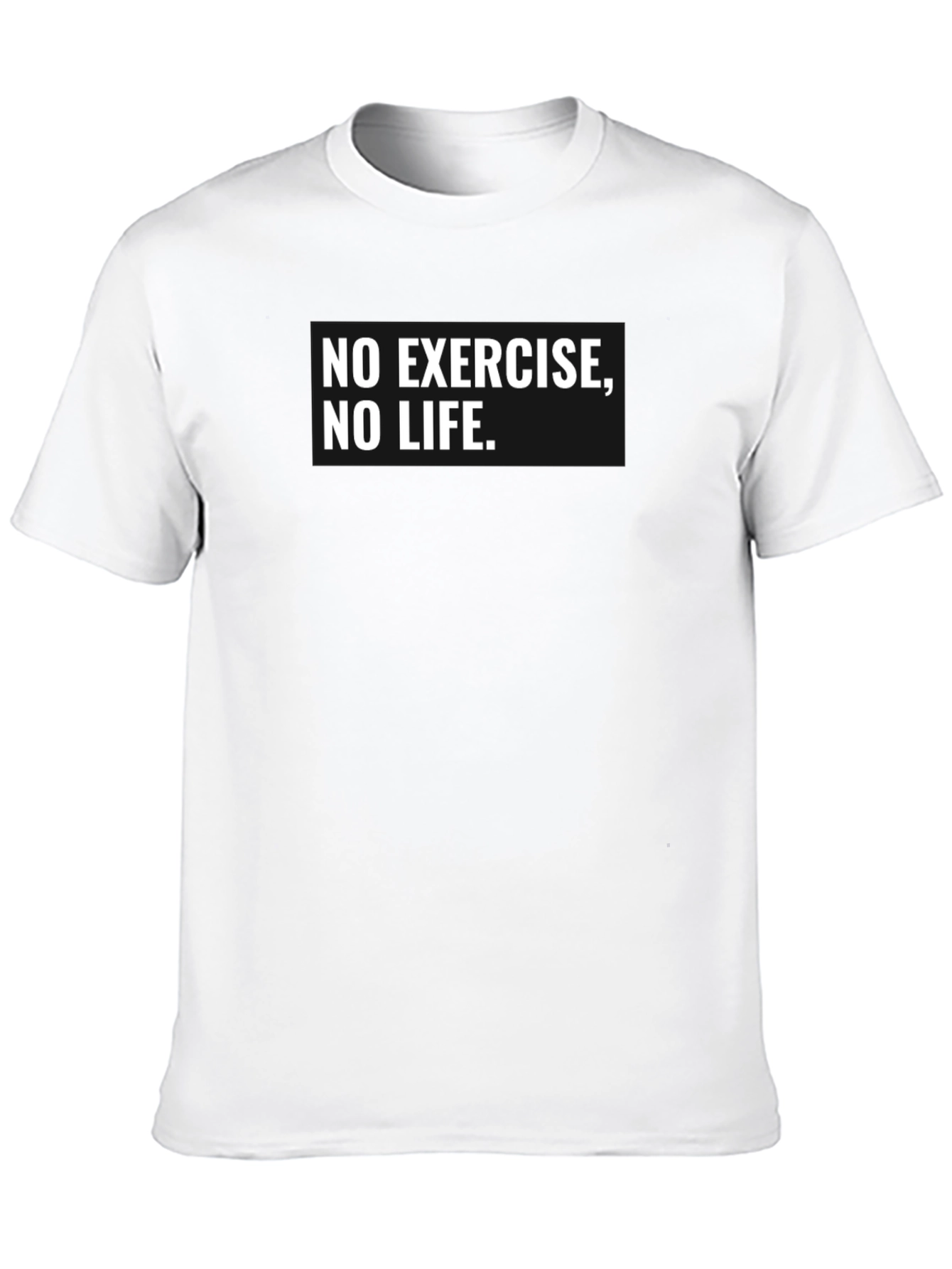 No Exercise No Life Graphic Tee