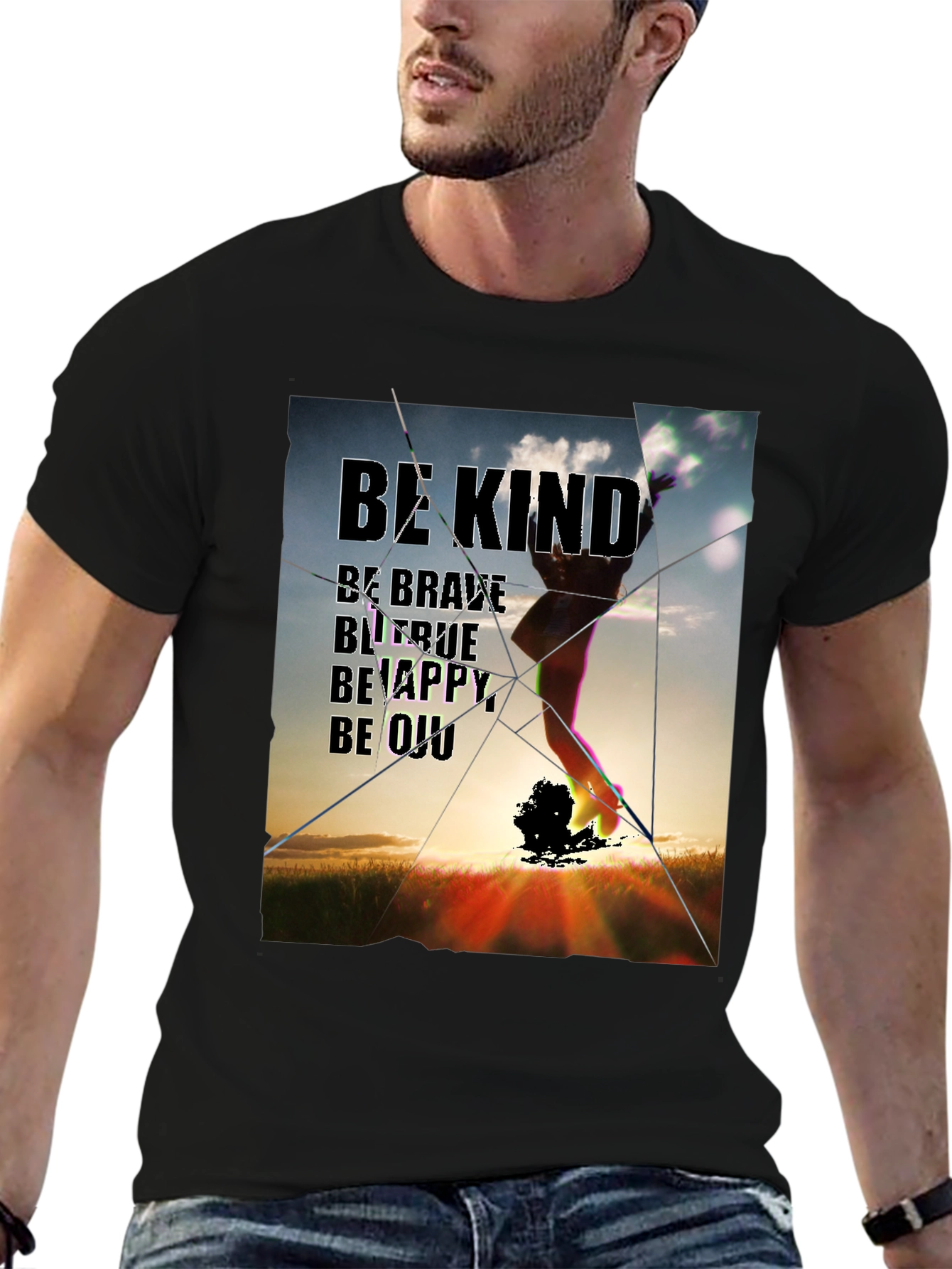 Inspirational Be Kind Graphic T-Shirt