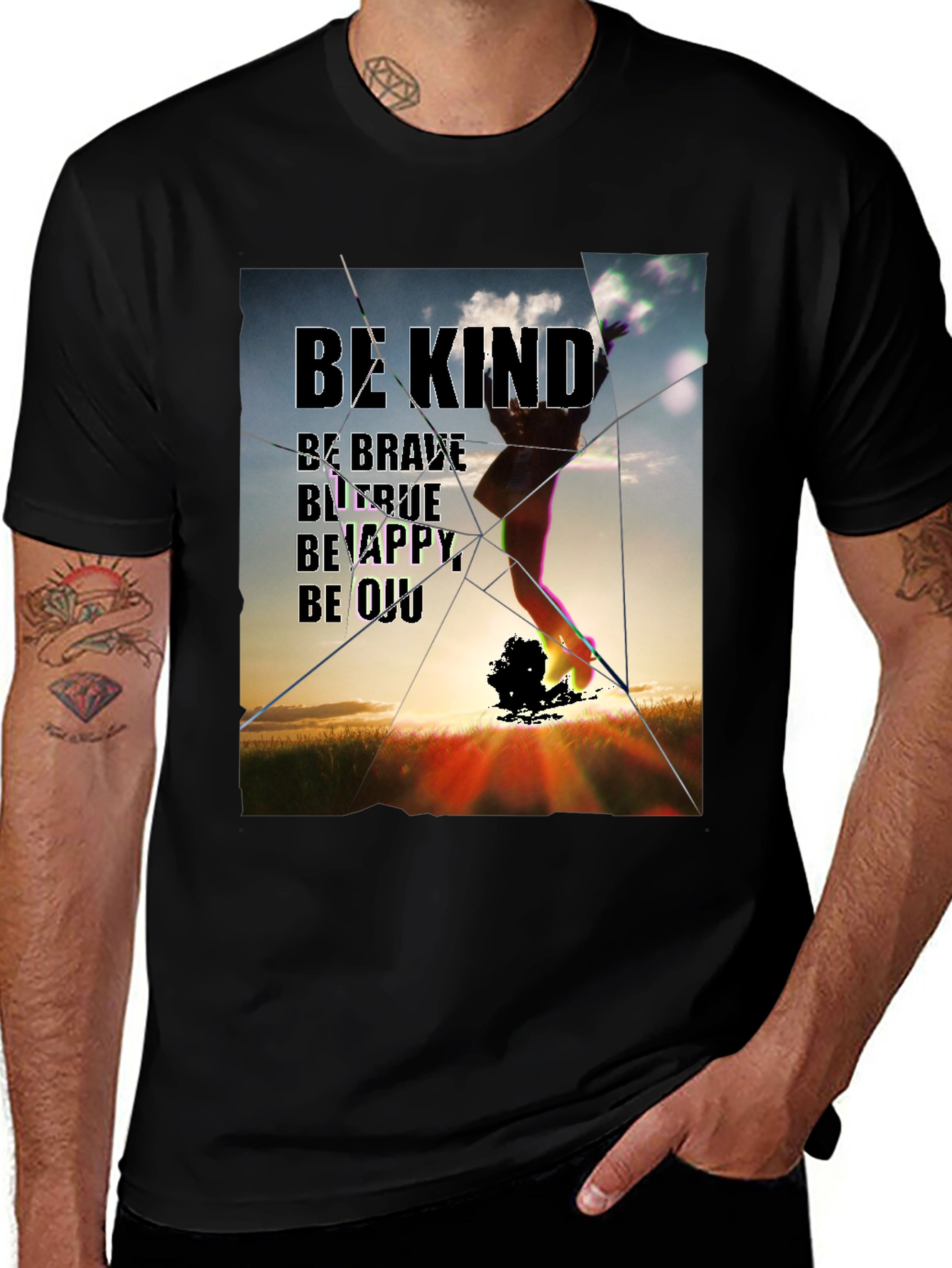 Inspirational Be Kind Graphic T-Shirt