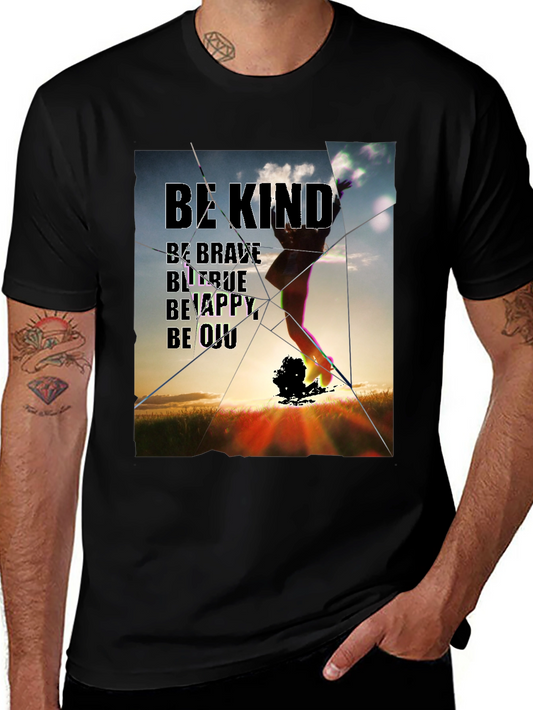 Inspirational Be Kind Graphic T-Shirt