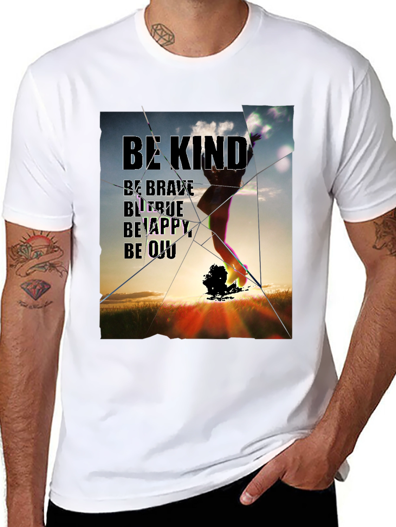 Inspirational Be Kind Graphic T-Shirt