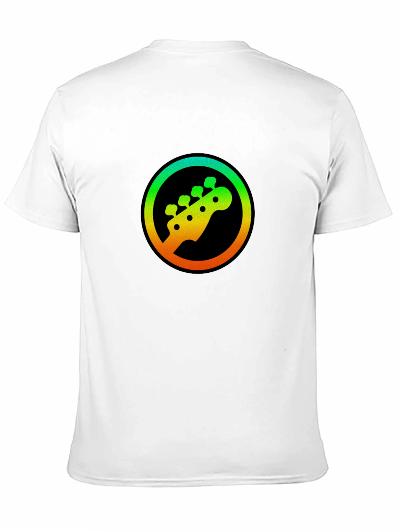 Bass Guitar Headstock T-Shirt - Music Lover Tee