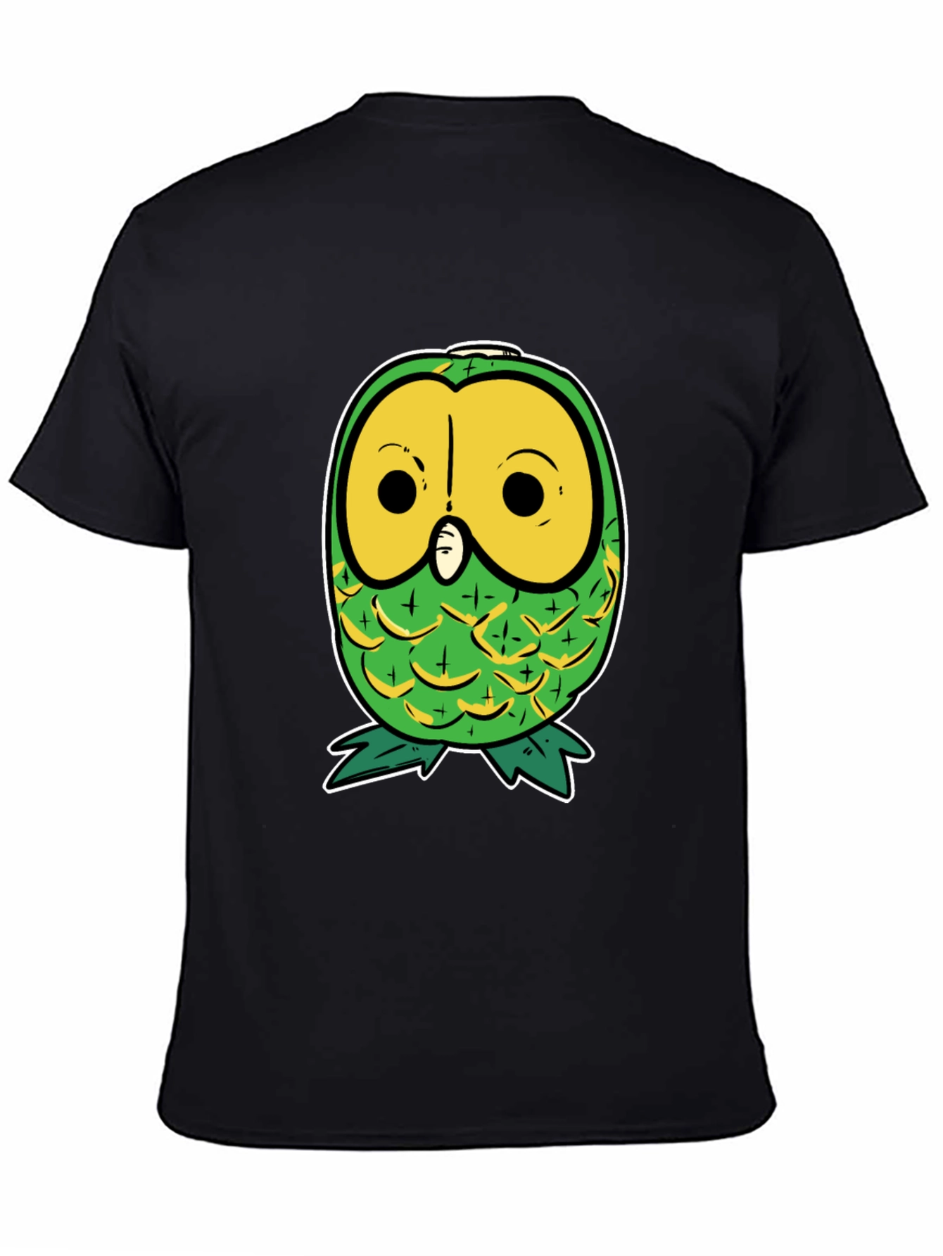 Pineapple Owl Graphic T-Shirt - Unique & Funny