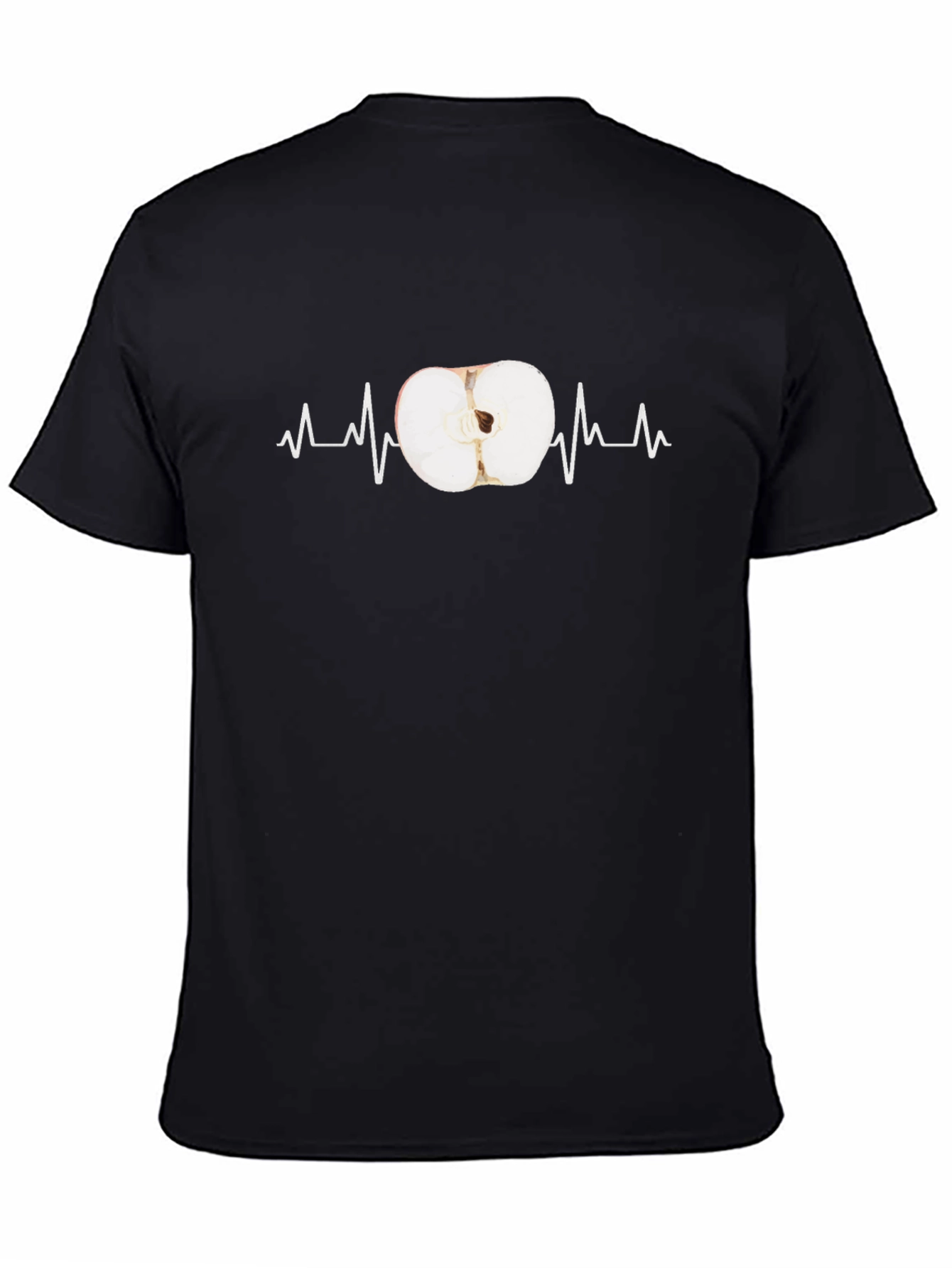 Apple Heartbeat T-Shirt - Unique Graphic Tee