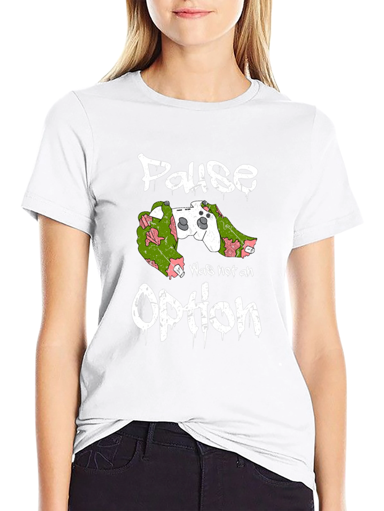 Pause Was Not an Option Gamer T-Shirt