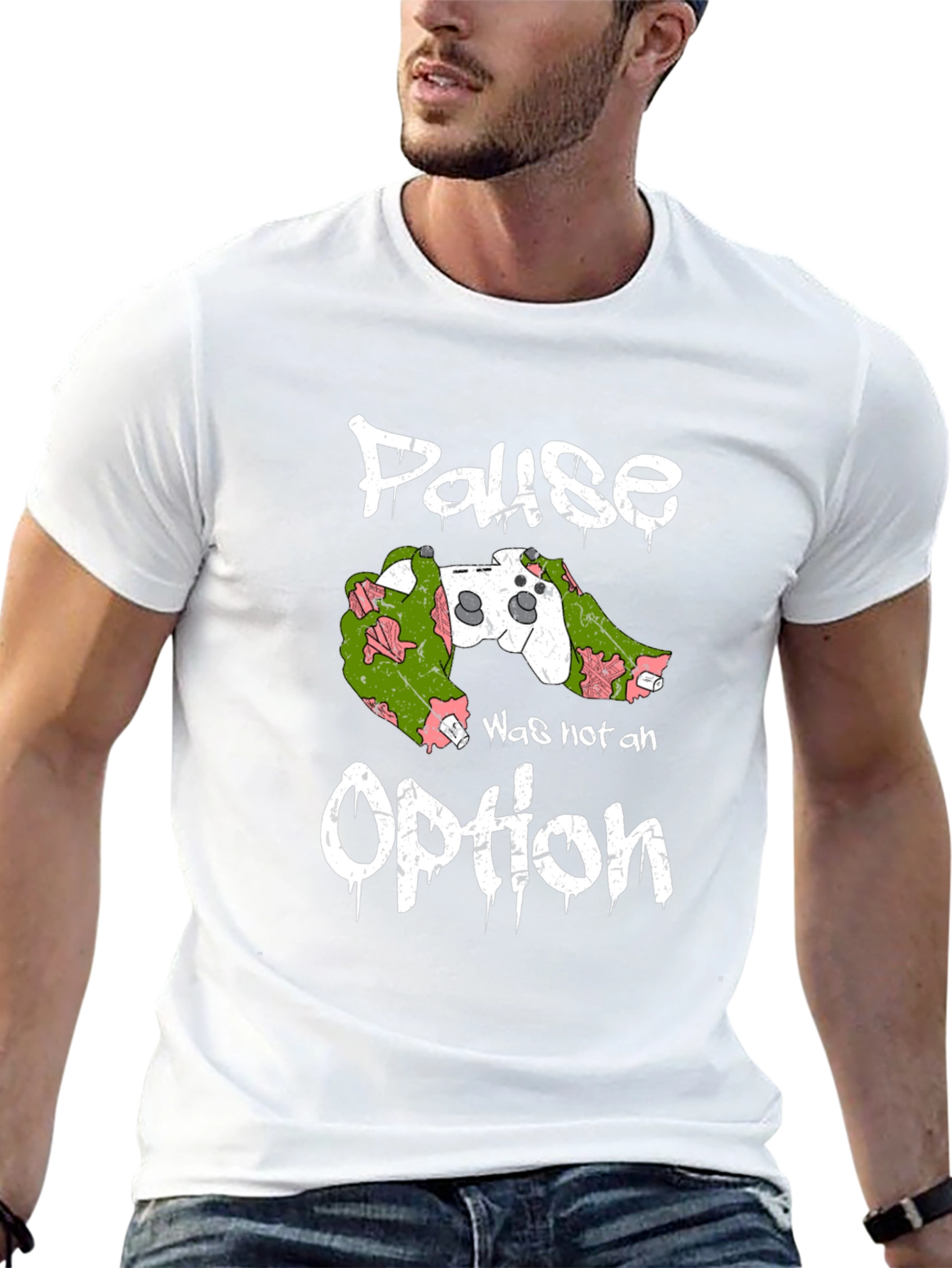 Pause Was Not an Option Gamer T-Shirt