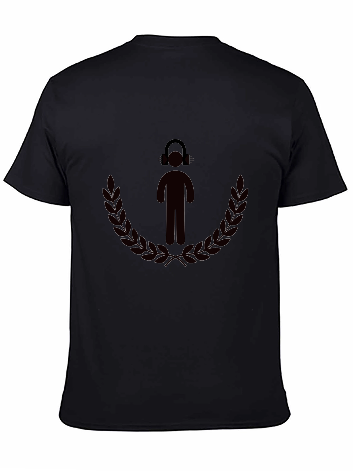 DJ Man Laurel Wreath Graphic Tee