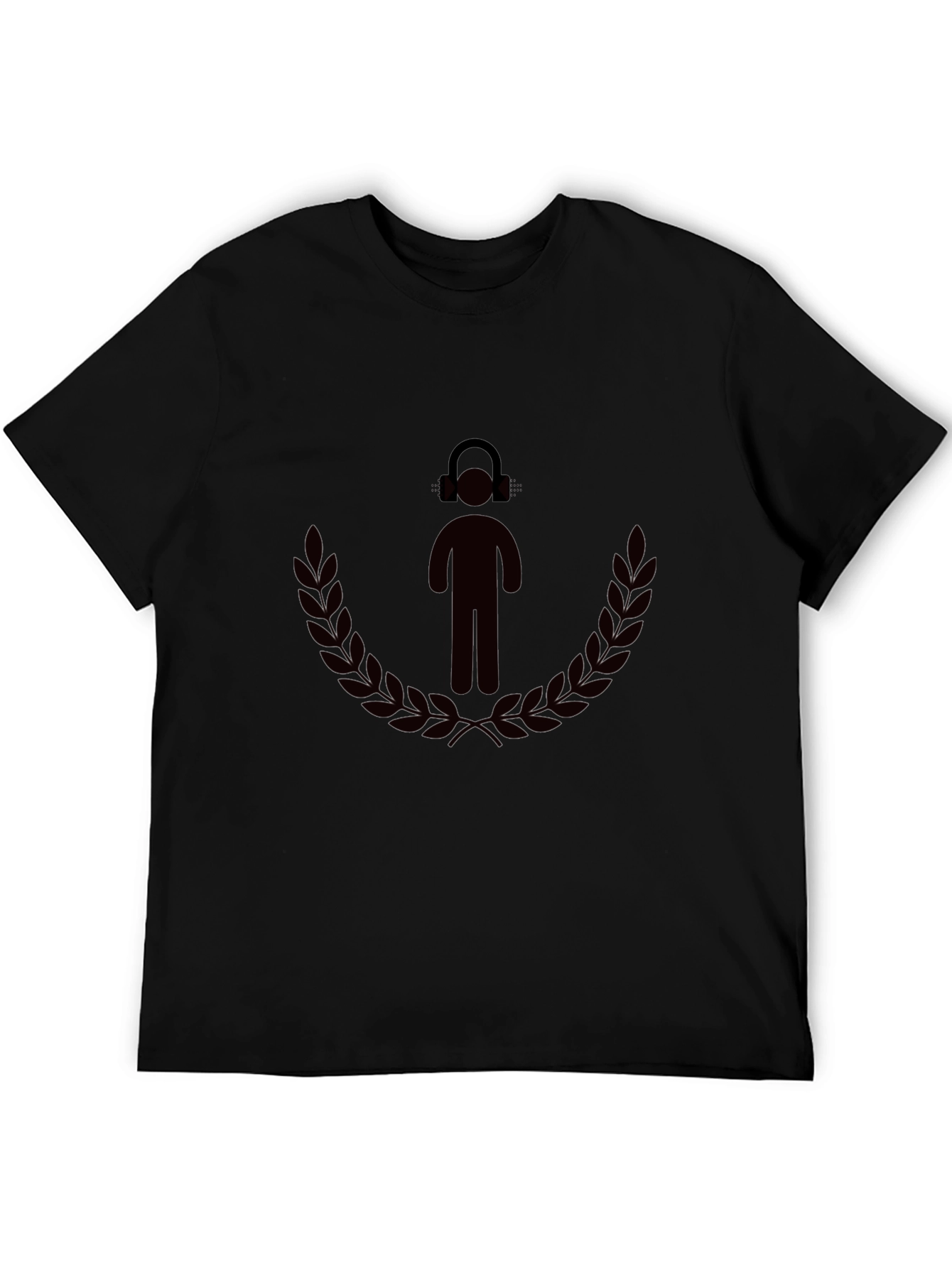 DJ Man Laurel Wreath Graphic Tee