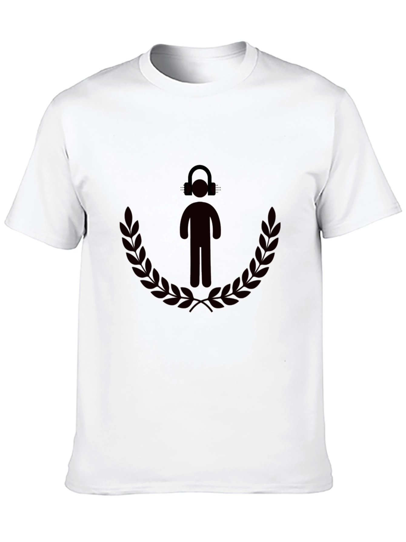 DJ Man Laurel Wreath Graphic Tee