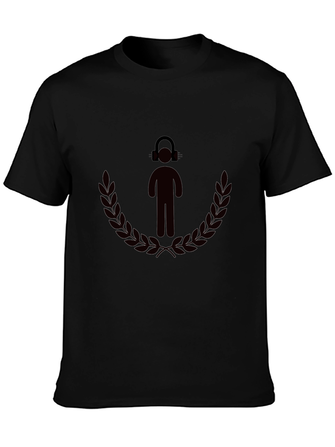 DJ Man Laurel Wreath Graphic Tee