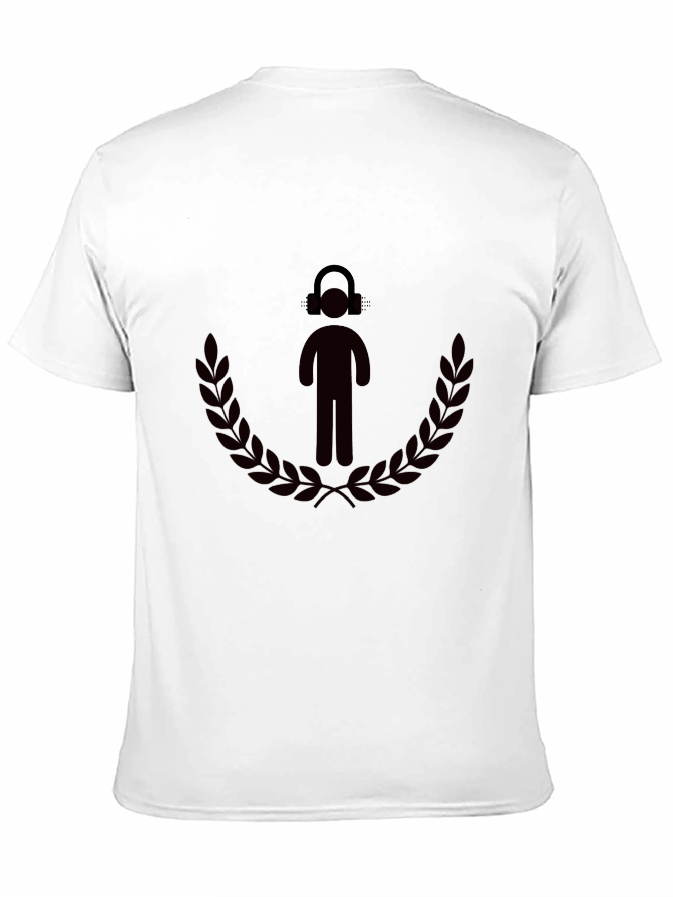 DJ Man Laurel Wreath Graphic Tee