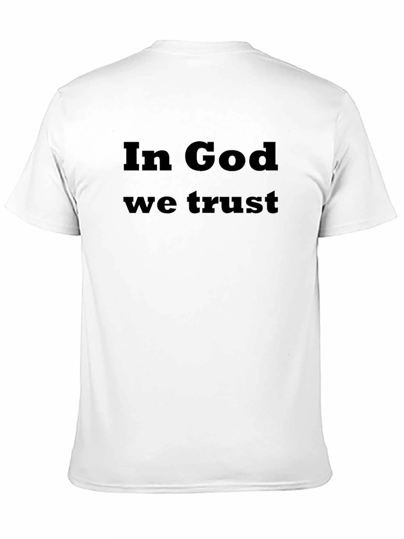 In God We Trust Black T-Shirt