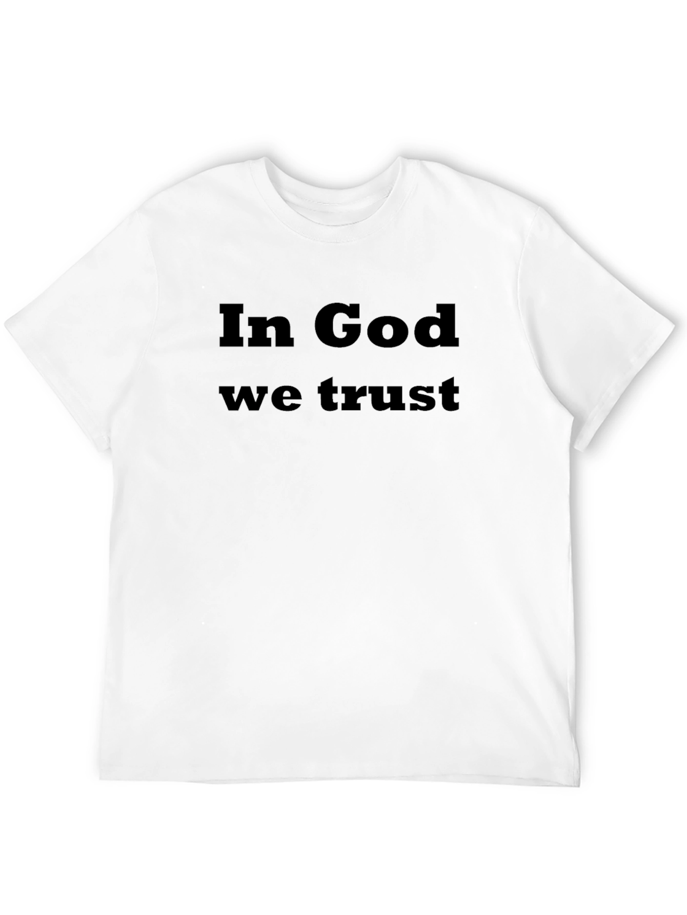 In God We Trust Black T-Shirt