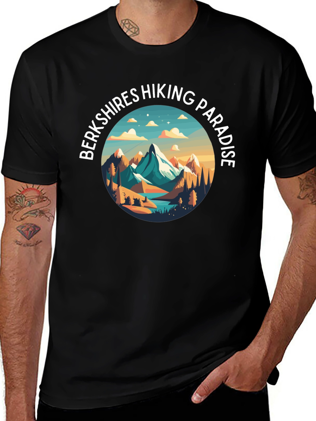 Berkshires Hiking Paradise Graphic Tee