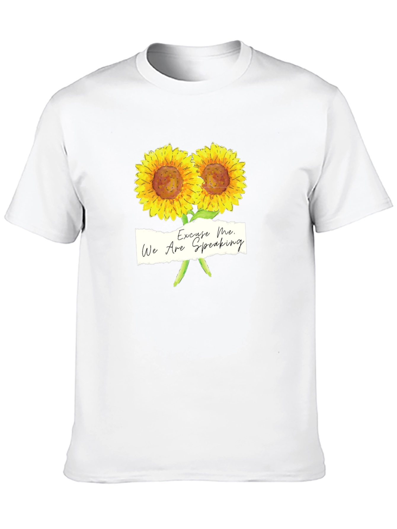 Excuse Me Sunflower Graphic Tee