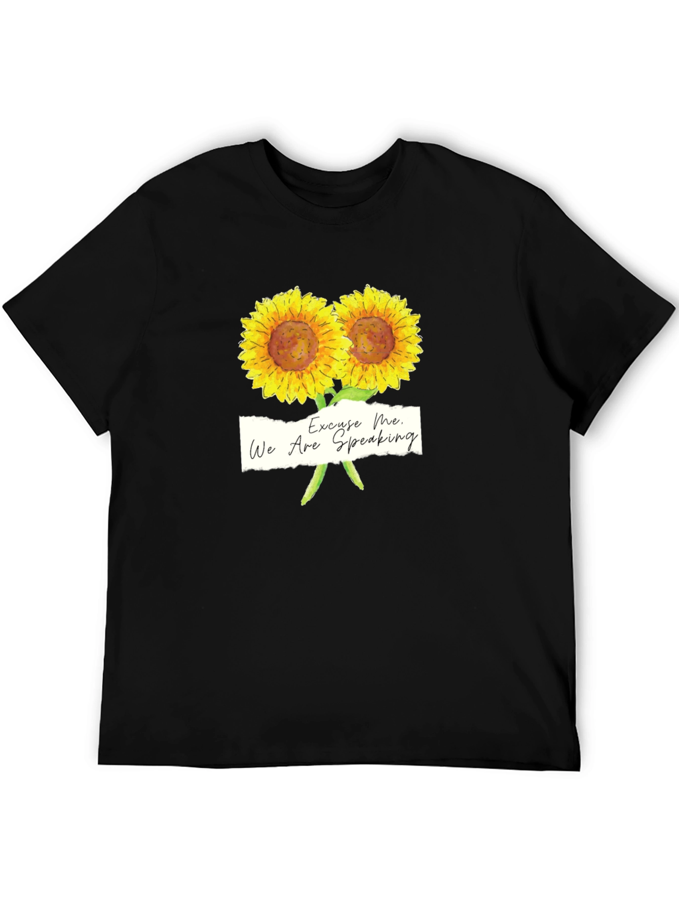 Excuse Me Sunflower Graphic Tee
