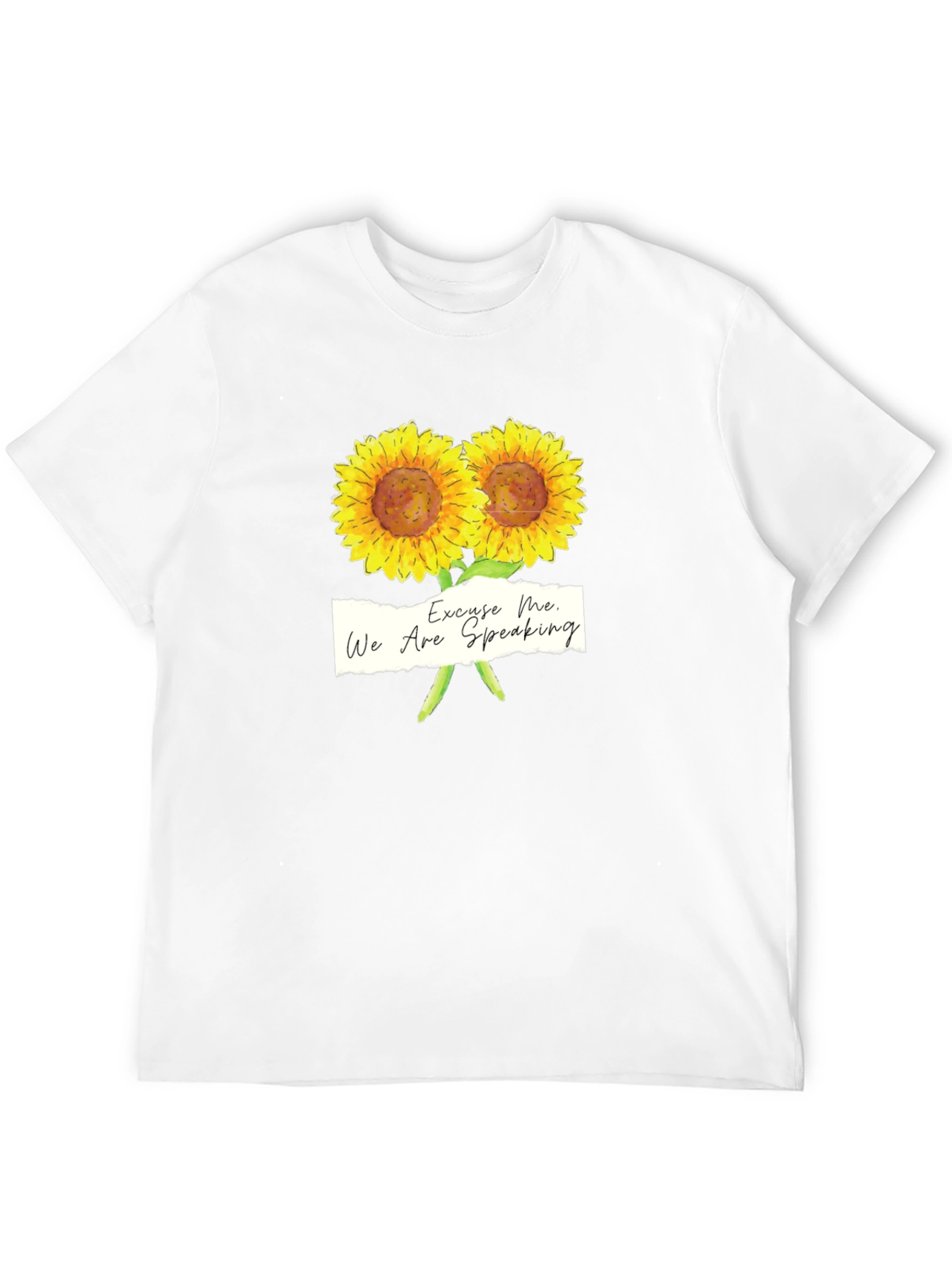 Excuse Me Sunflower Graphic Tee
