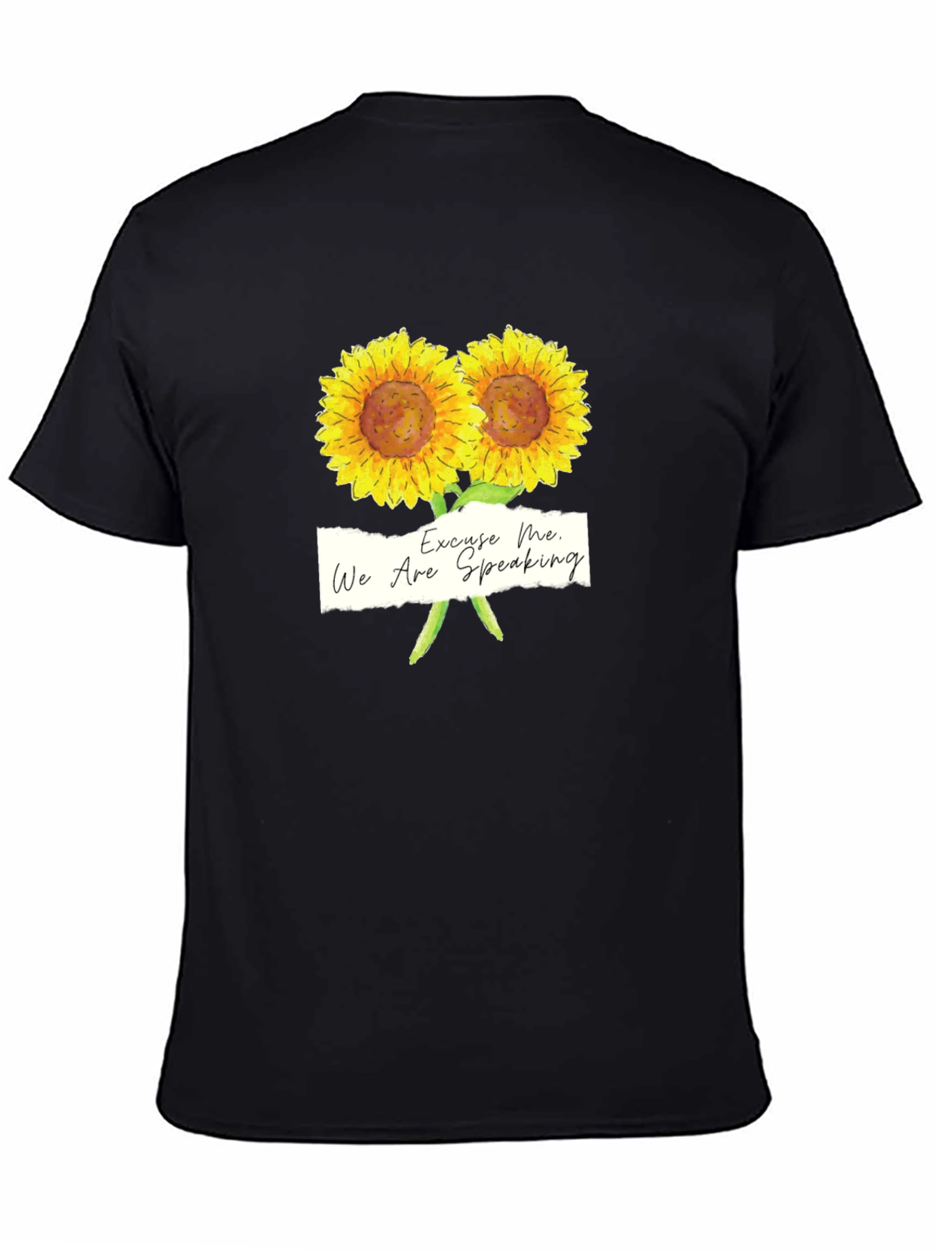 Excuse Me Sunflower Graphic Tee