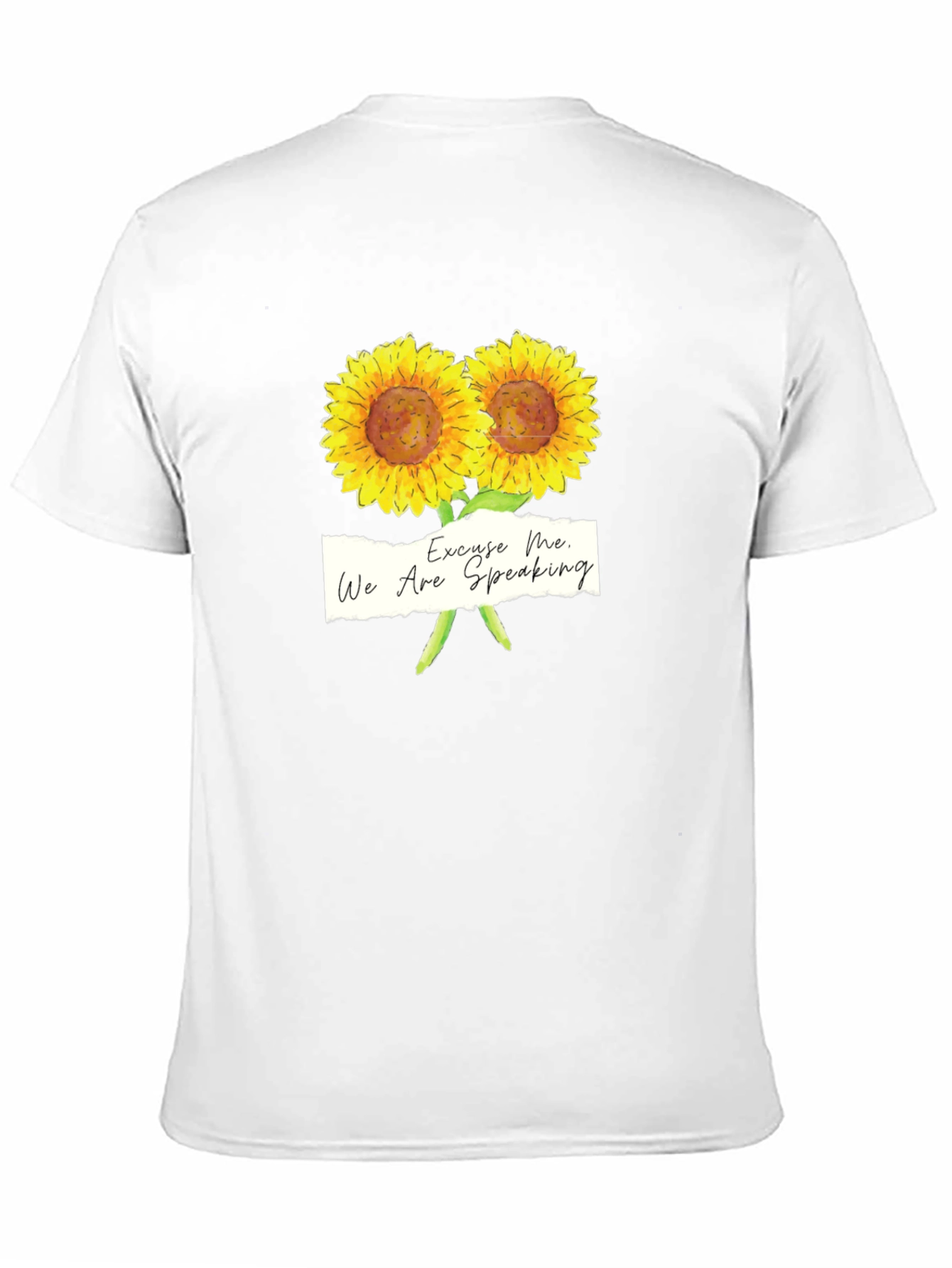 Excuse Me Sunflower Graphic Tee
