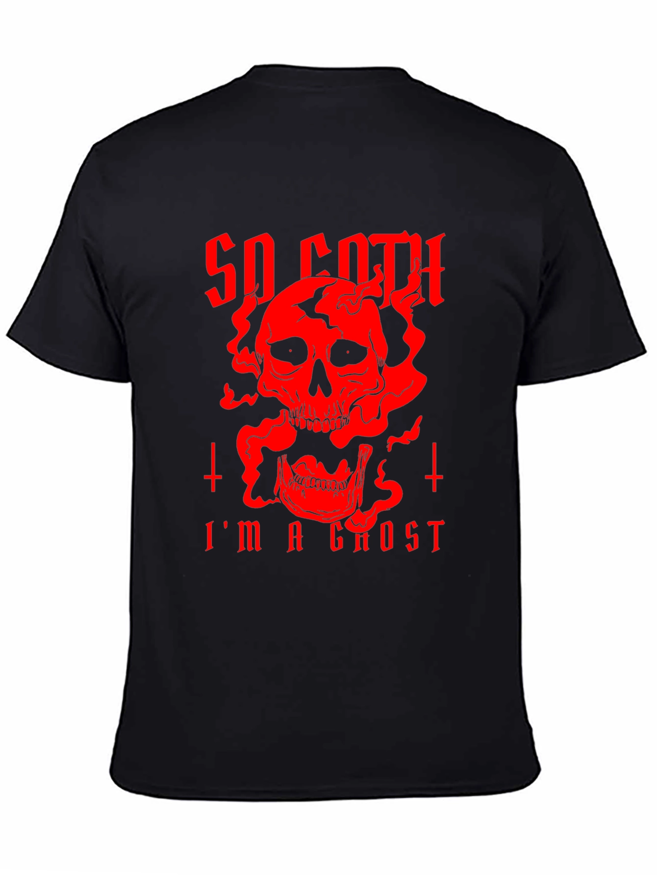 So Goth Im A Ghost Black T-Shirt