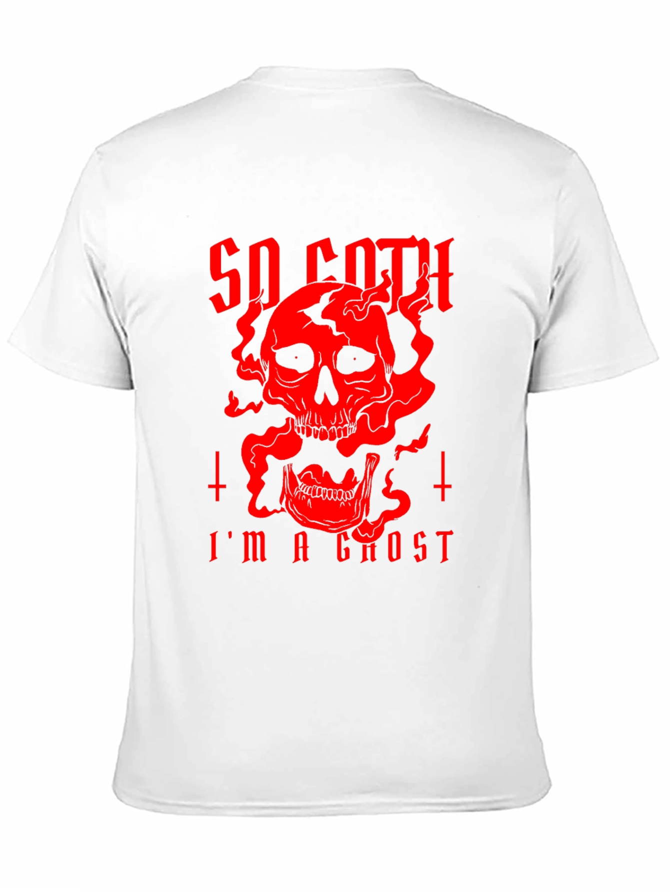 So Goth Im A Ghost Black T-Shirt