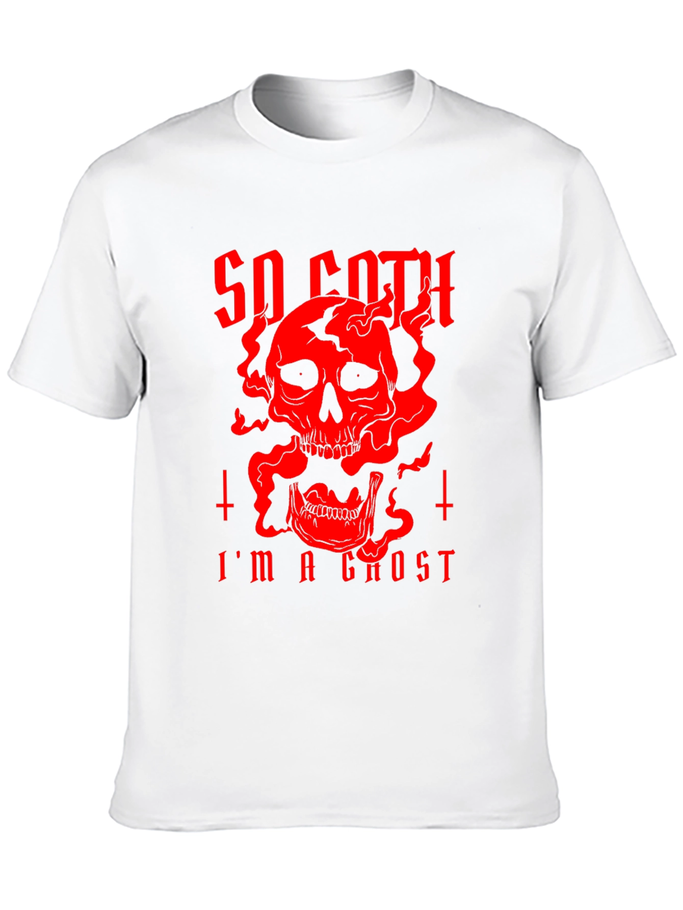 So Goth Im A Ghost Black T-Shirt