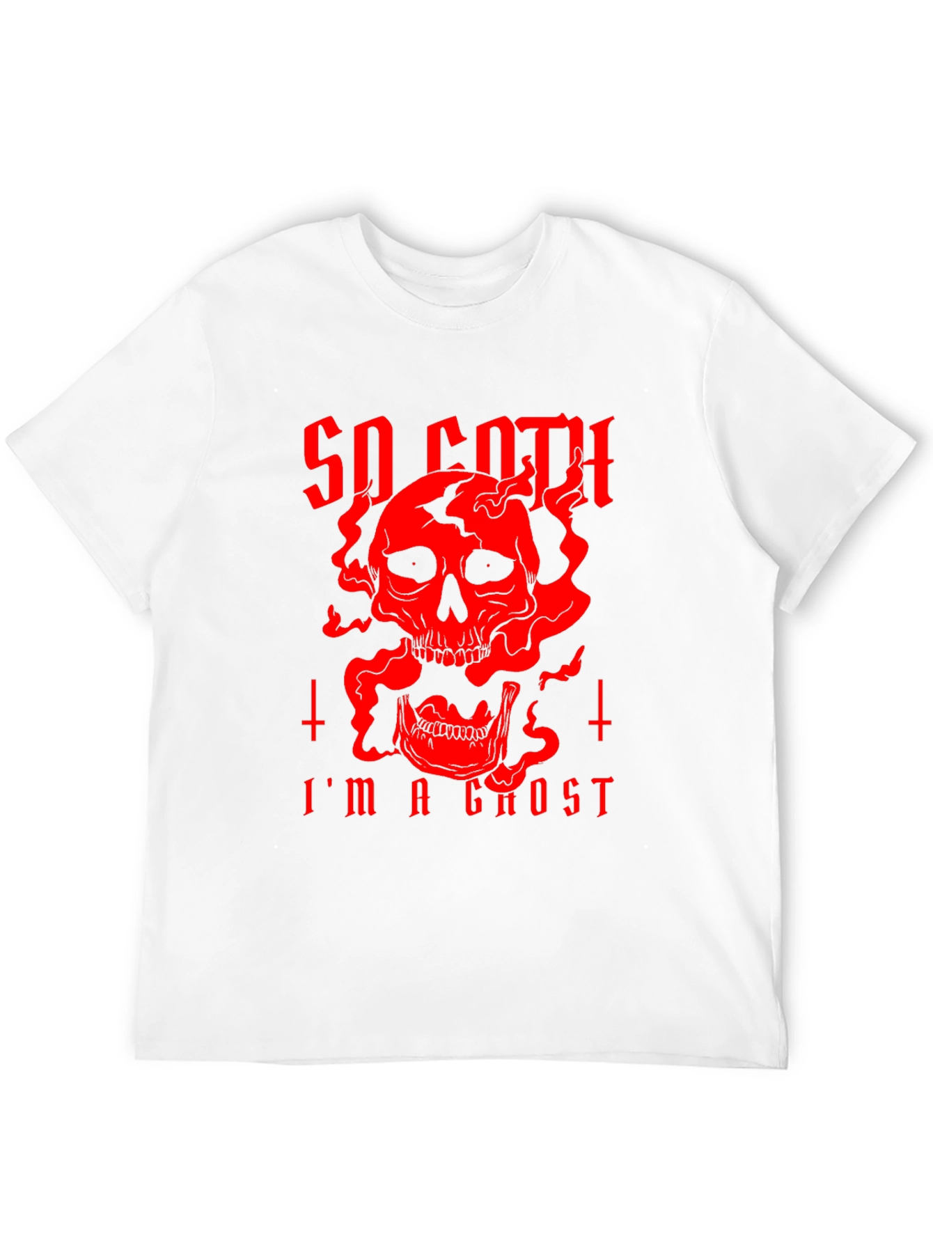 So Goth Im A Ghost Black T-Shirt