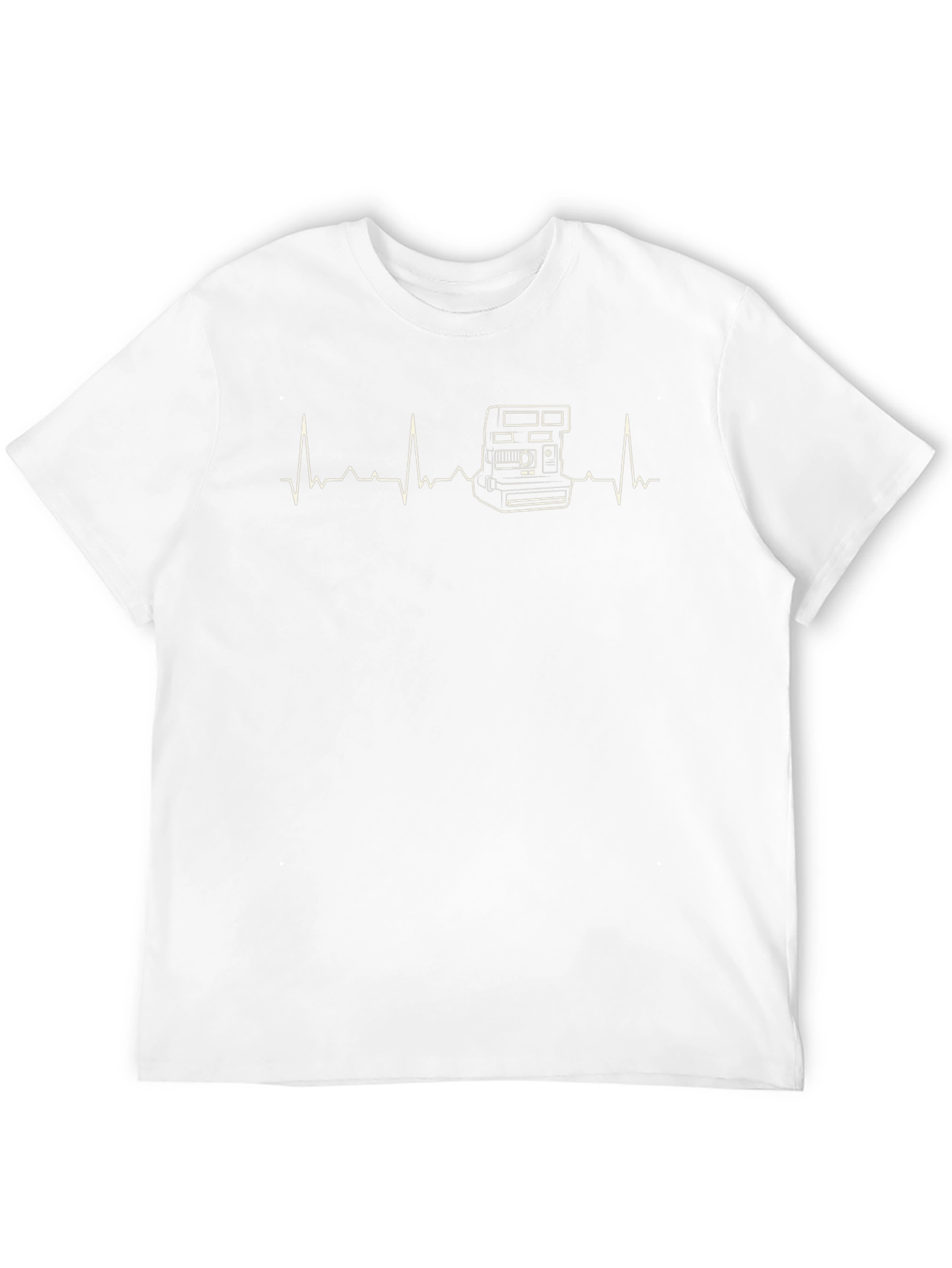 Camera Heartbeat T-Shirt - Photography Lover