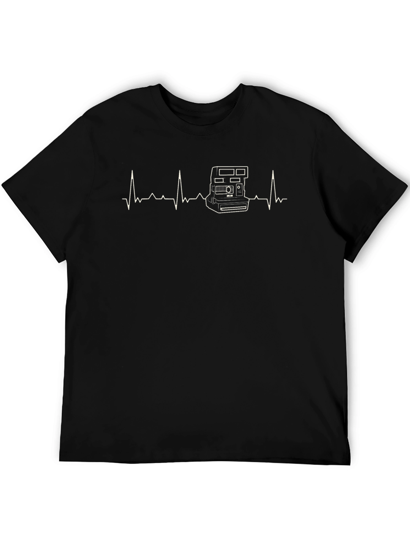 Camera Heartbeat T-Shirt - Photography Lover
