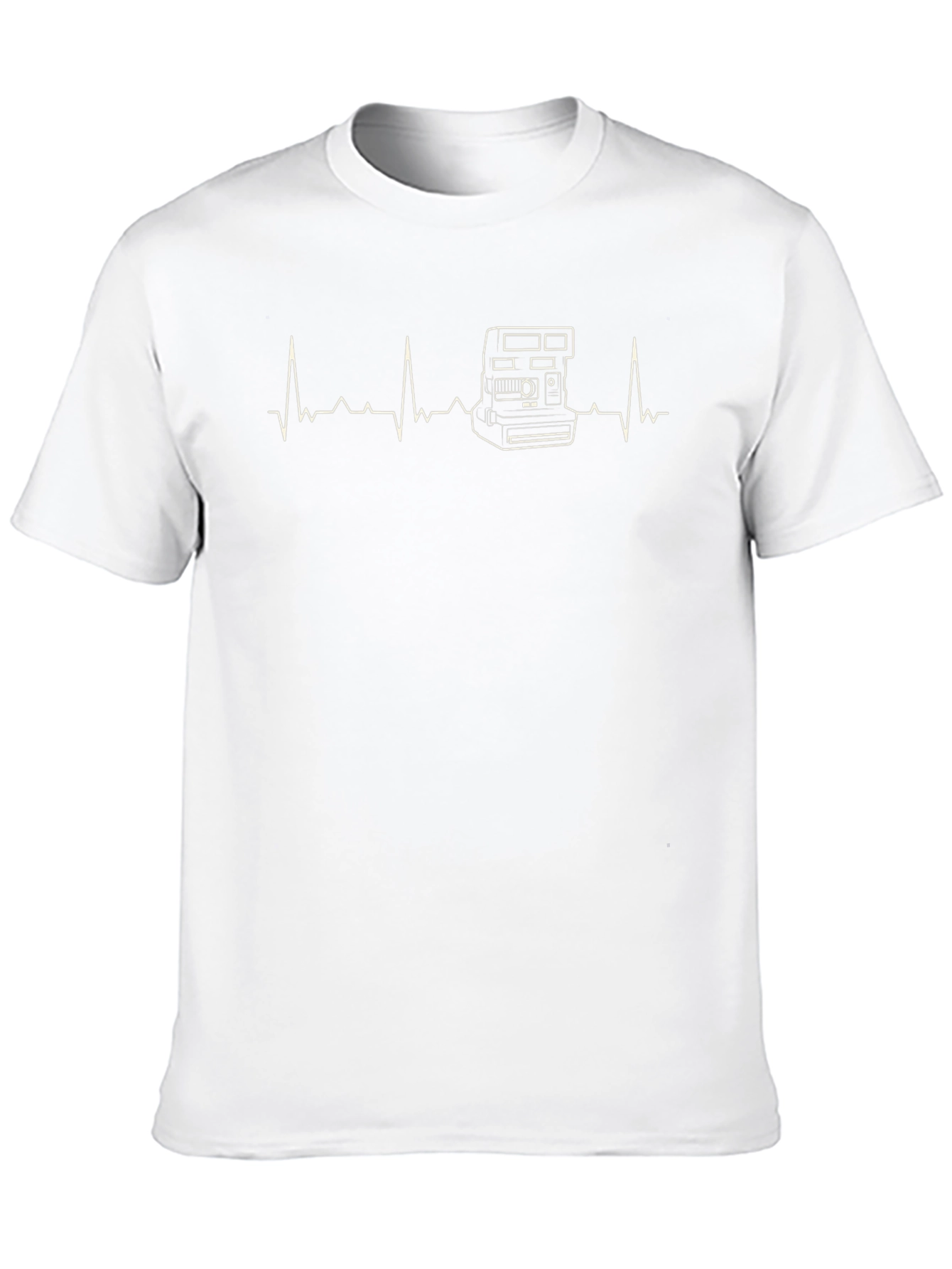 Camera Heartbeat T-Shirt - Photography Lover