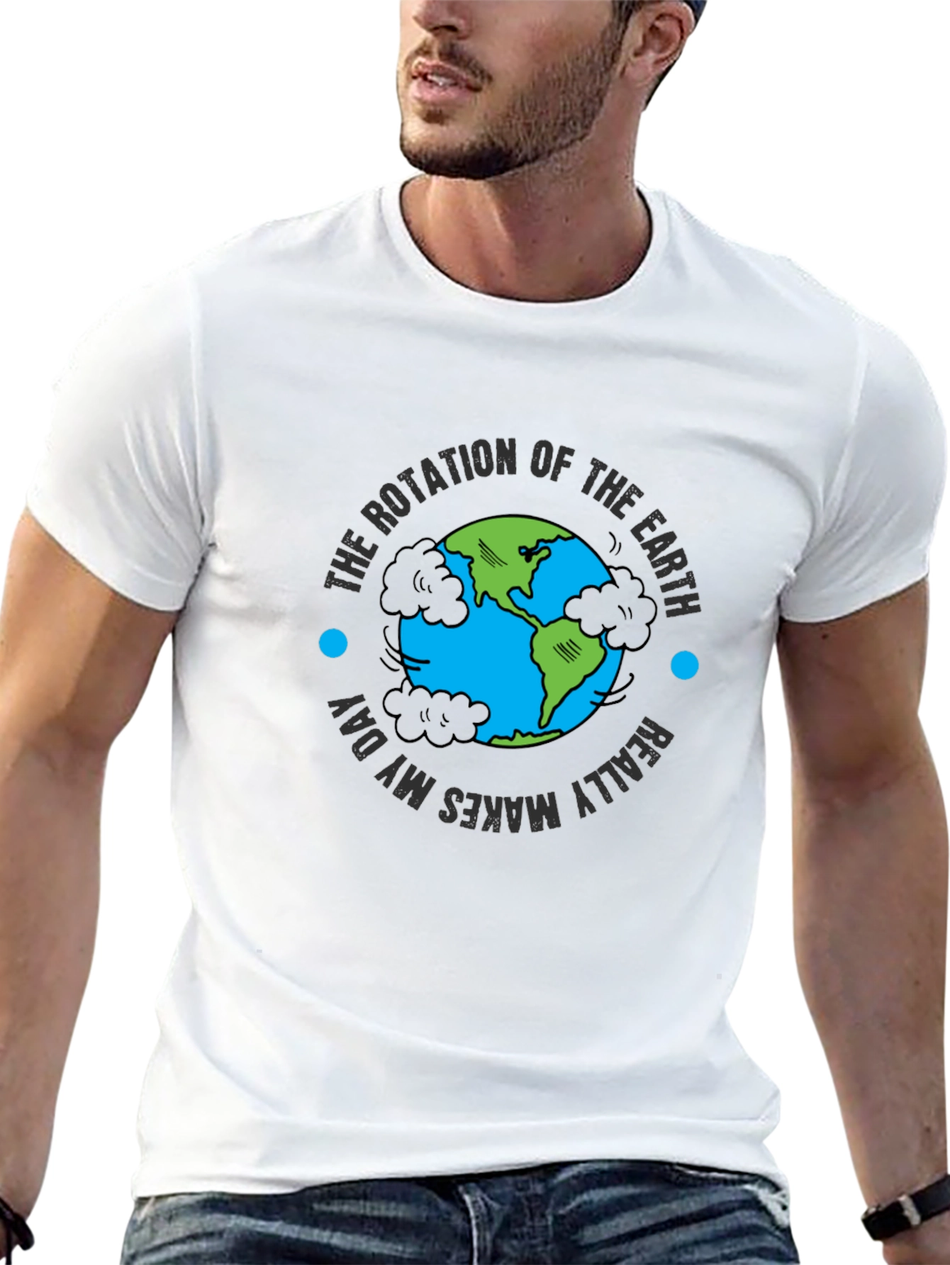 Rotation of Earth Graphic T-Shirt