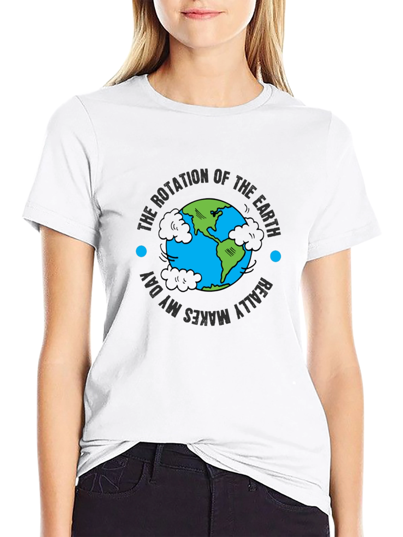 Rotation of Earth Graphic T-Shirt