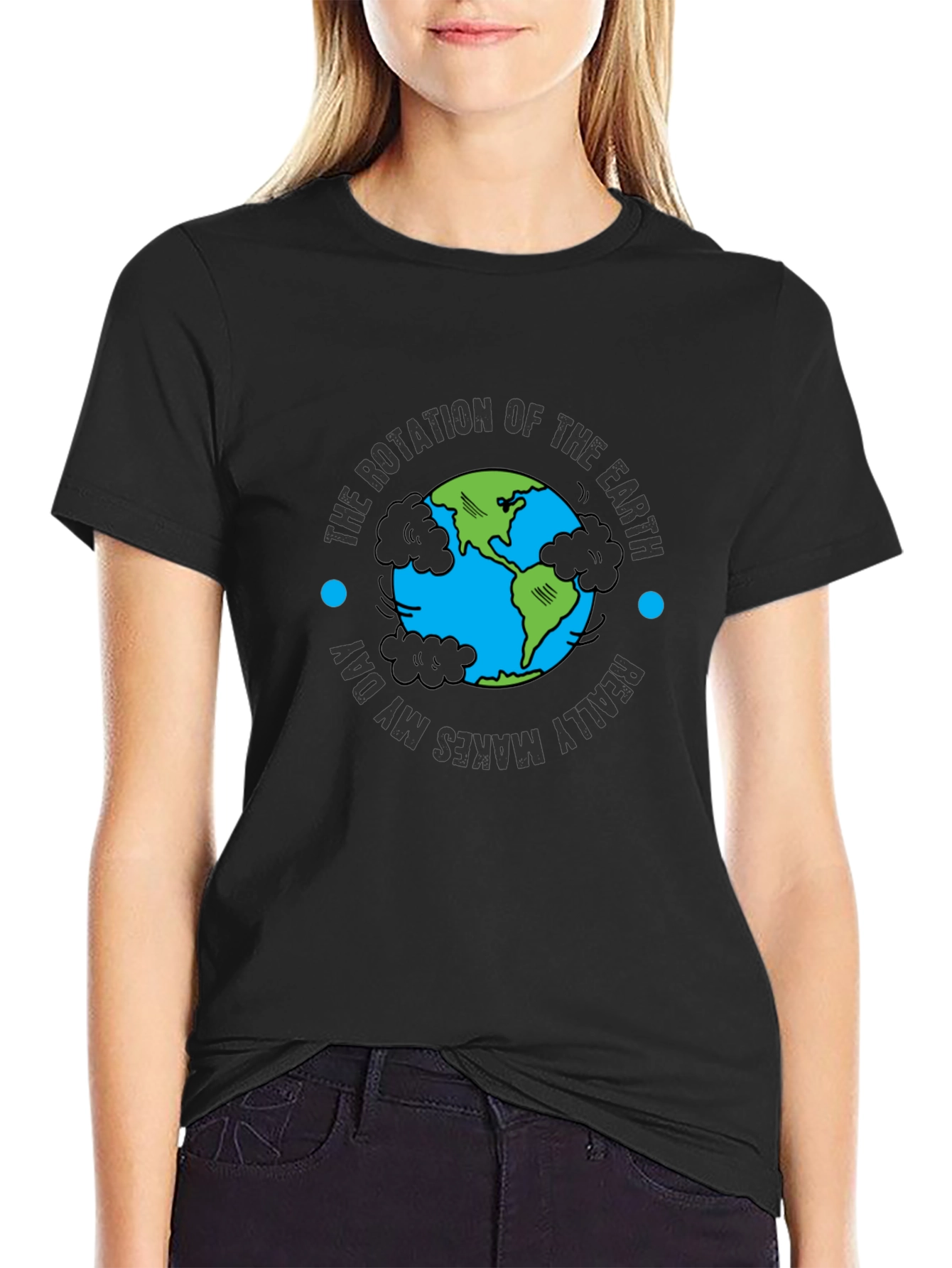 Rotation of Earth Graphic T-Shirt