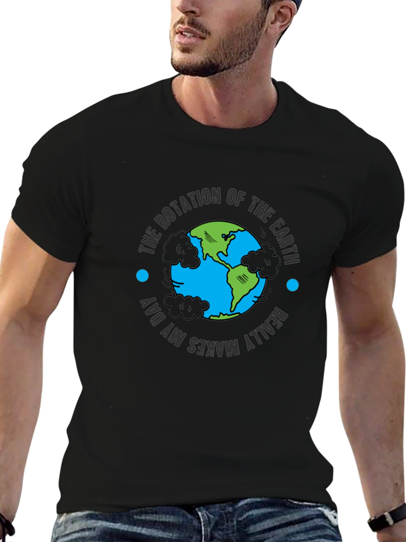 Rotation of Earth Graphic T-Shirt