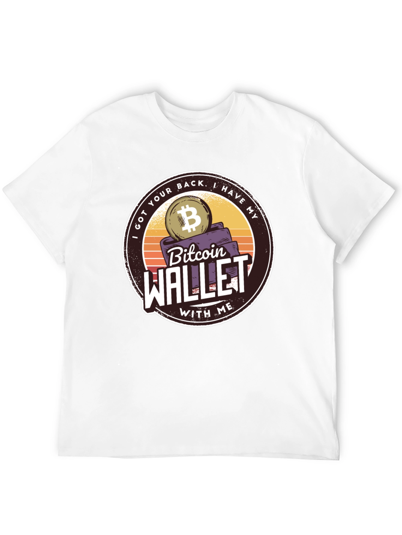 Bitcoin Wallet T-Shirt: Crypto Enthusiast Tee