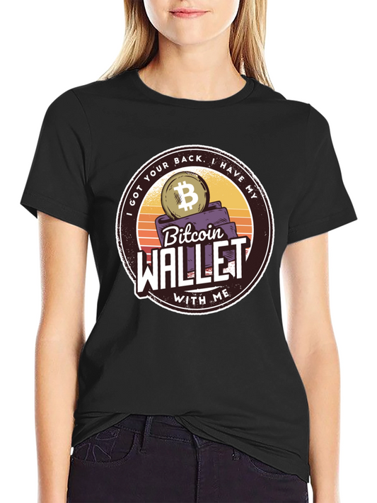 Bitcoin Wallet T-Shirt: Crypto Enthusiast Tee