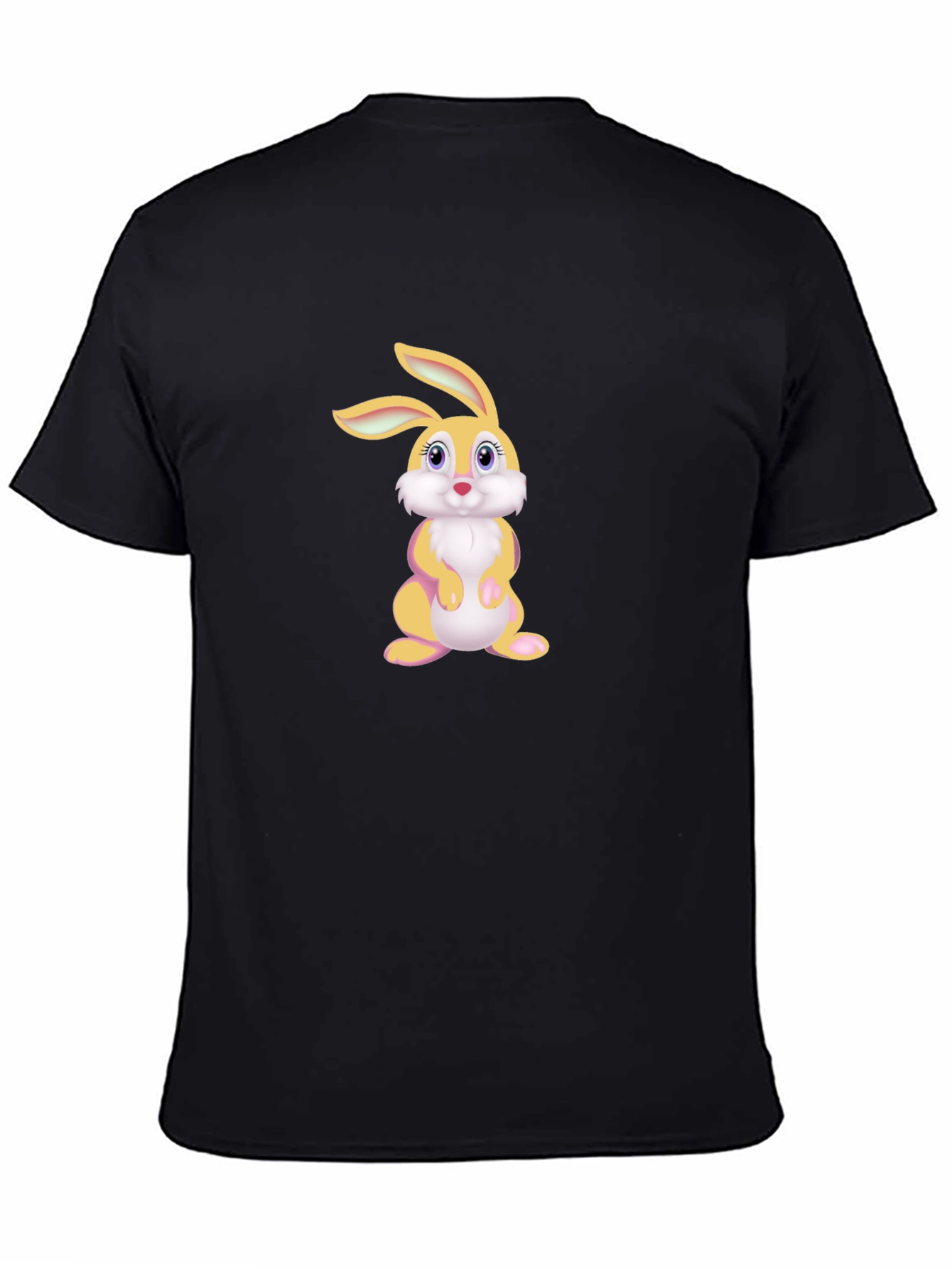 Cute Cartoon Bunny Graphic T-Shirt
